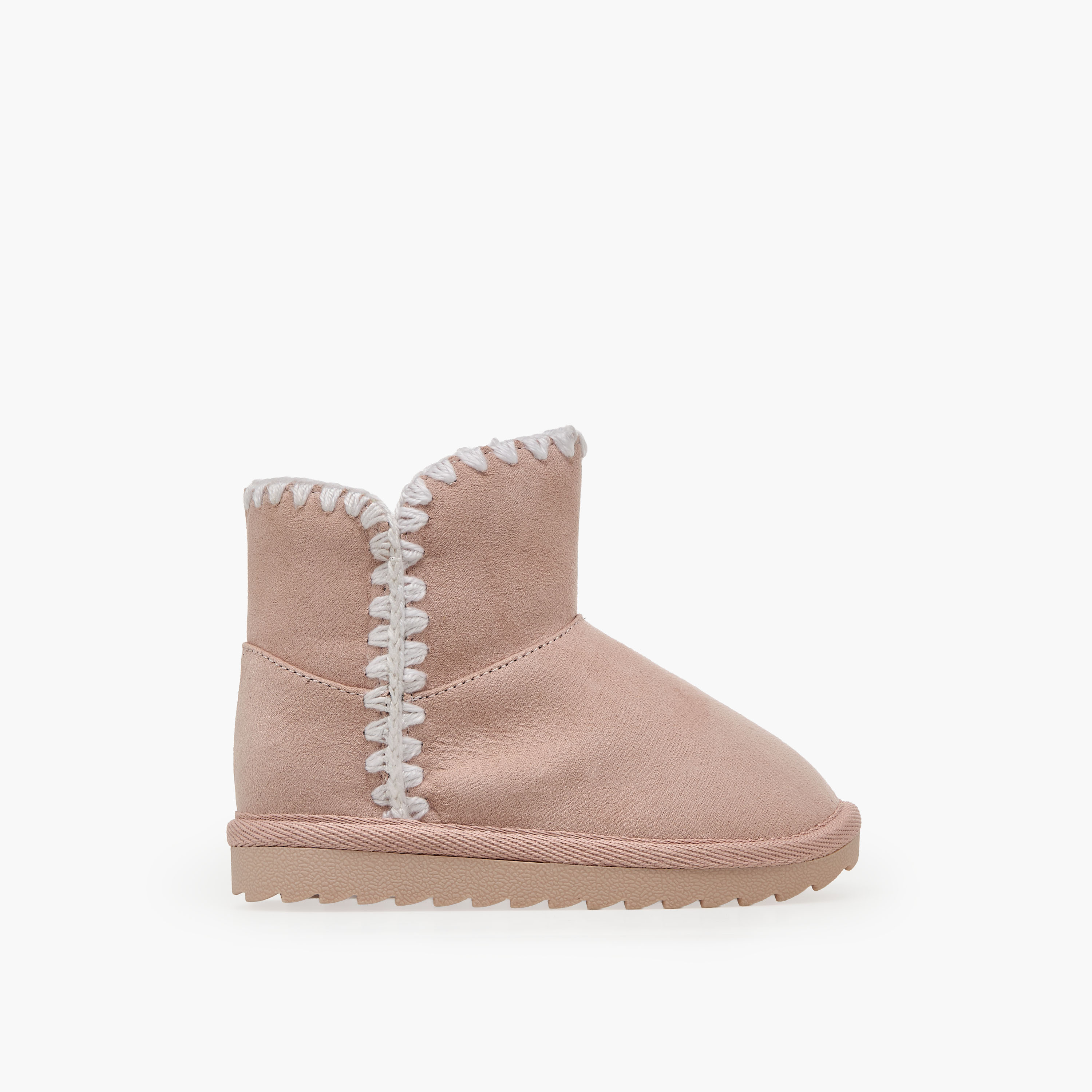Flora Bella Girls Embroidered Ankle Boots-girls-shoes-boots-image-3