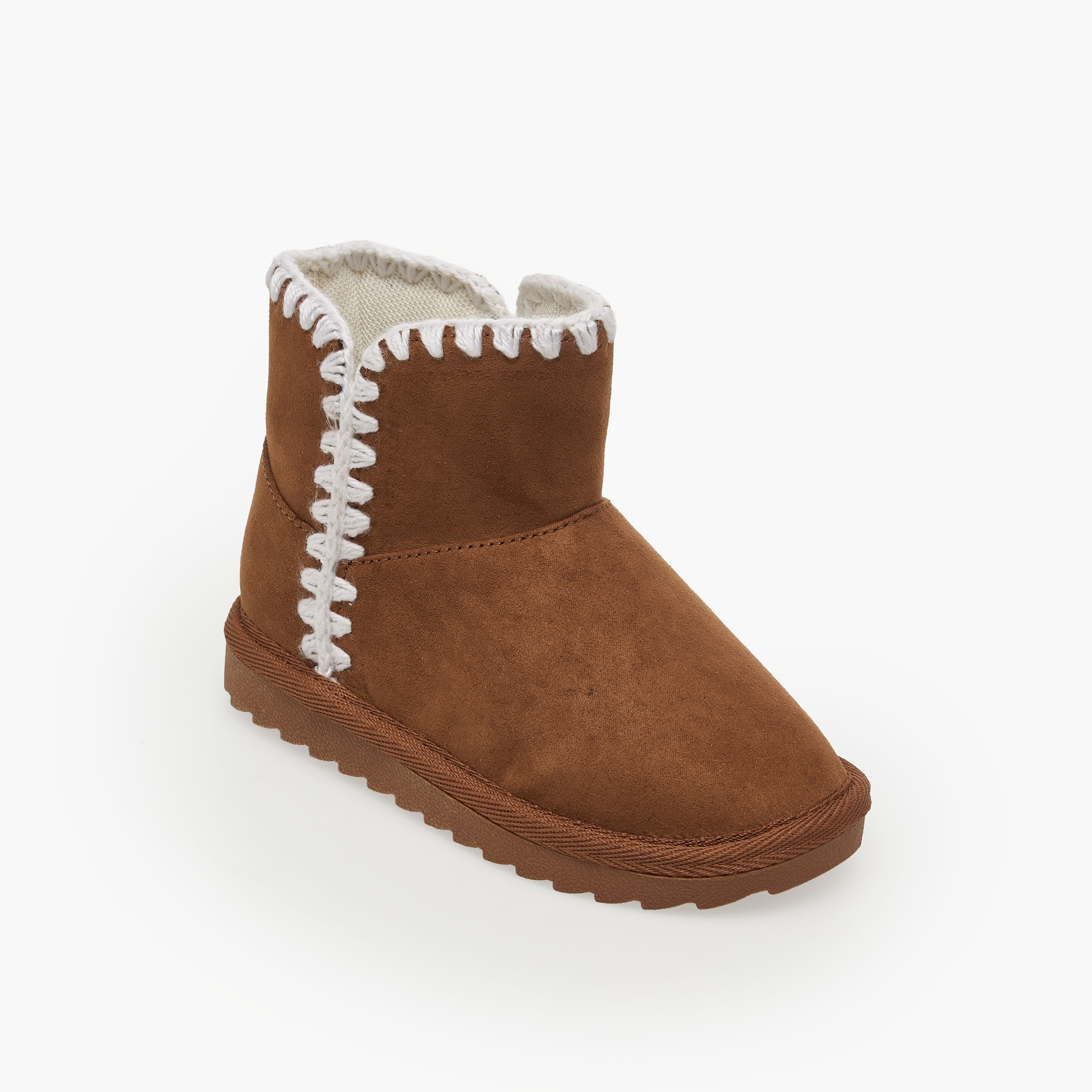 Flora Bella Girls Embroidered Ankle Boots-girls-shoes-boots-image-2