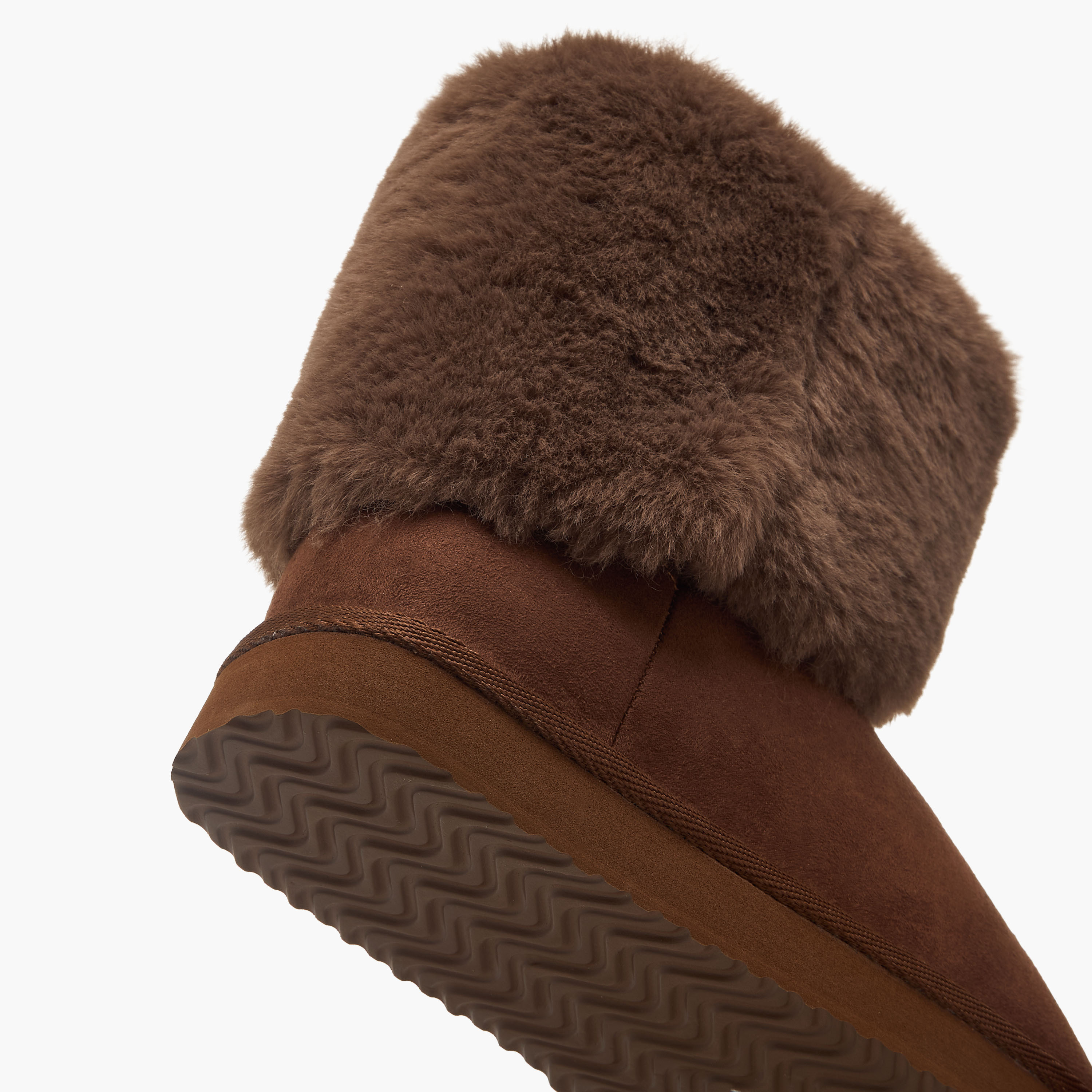 Flora Bella Girls Faux Fur Trim Ankle Boots-girls-shoes-boots-image-6