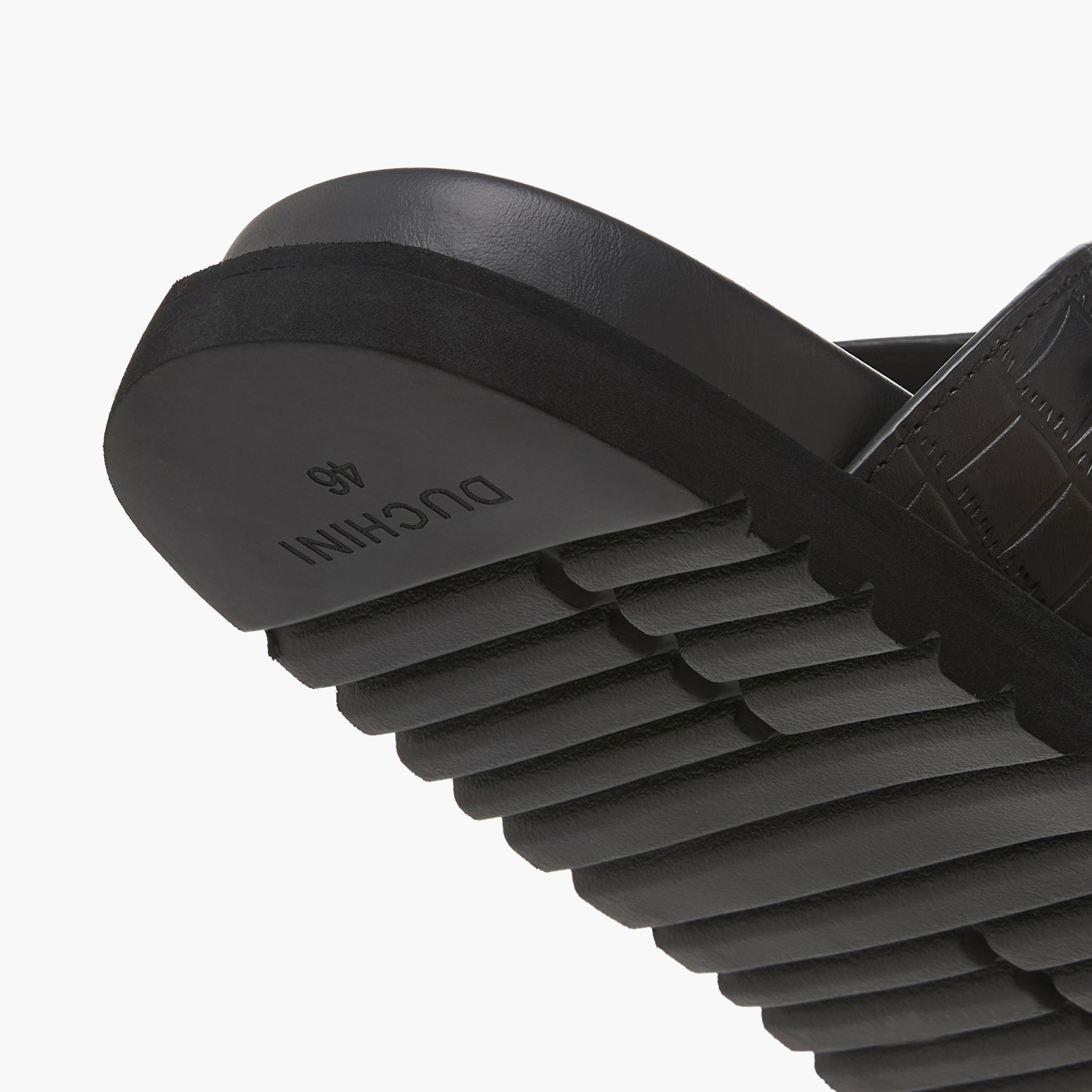 Duchini Men Textured Comfort Sandals-men-shoes-sandals-image-6