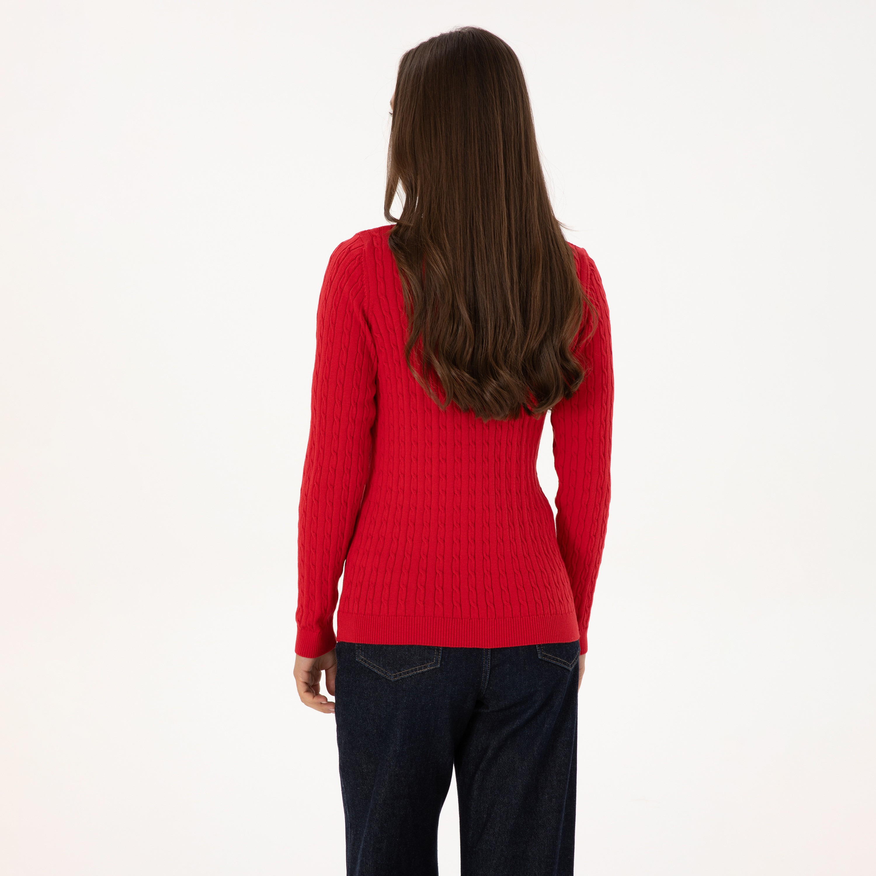 كنزة نسائية برقبة V محبوكة بالكابل وأكمام طويلة من يو إس بولو أسسن-women-winterwear-cardigansandjumpers-jumpers-image-20