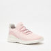 Dash Textured Lace-Up Running Shoes-Girl%27s Sports Shoes-thumbnail-1