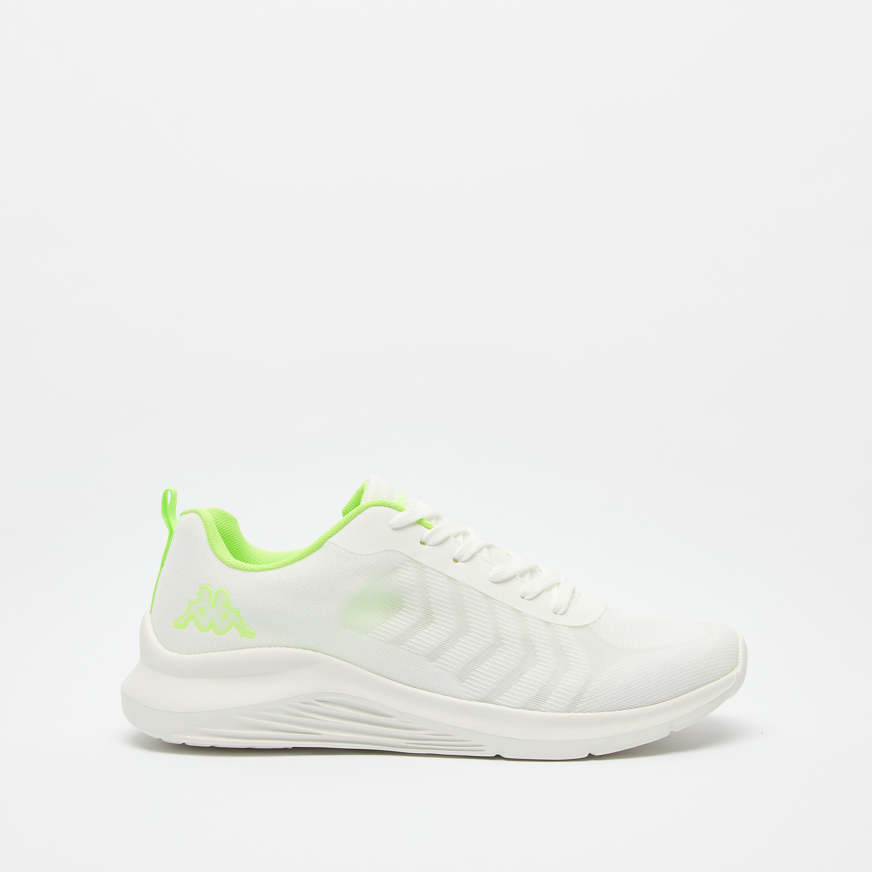 Kappa Men's Textured Lace-Up Sneakers-sports-men-shoes-image-1
