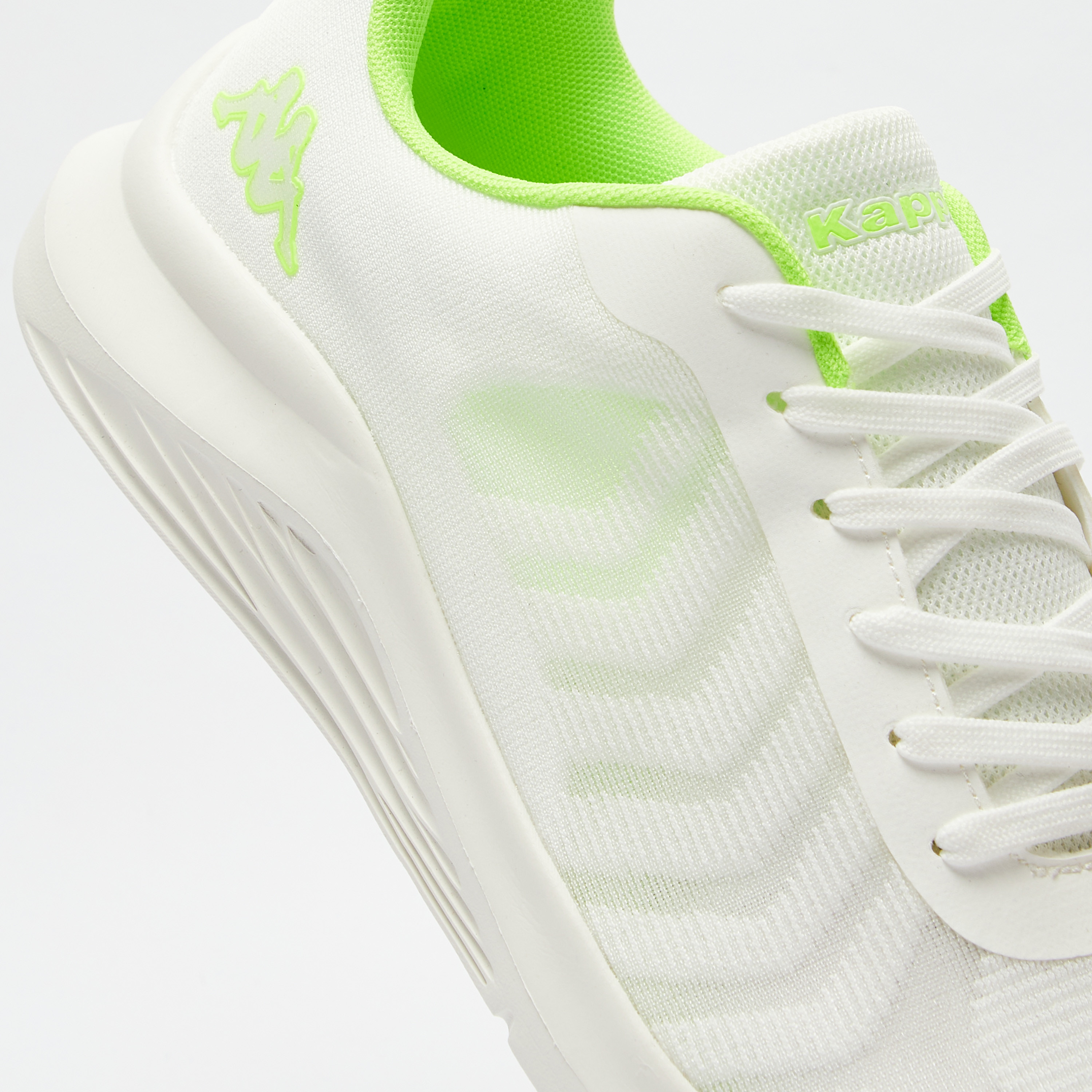 Kappa Men's Textured Lace-Up Sneakers-sports-men-shoes-image-4