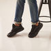 Dash Men's Textured Lace-Up Sports Shoes -Men%27s Sports Shoes-thumbnailMobile-1