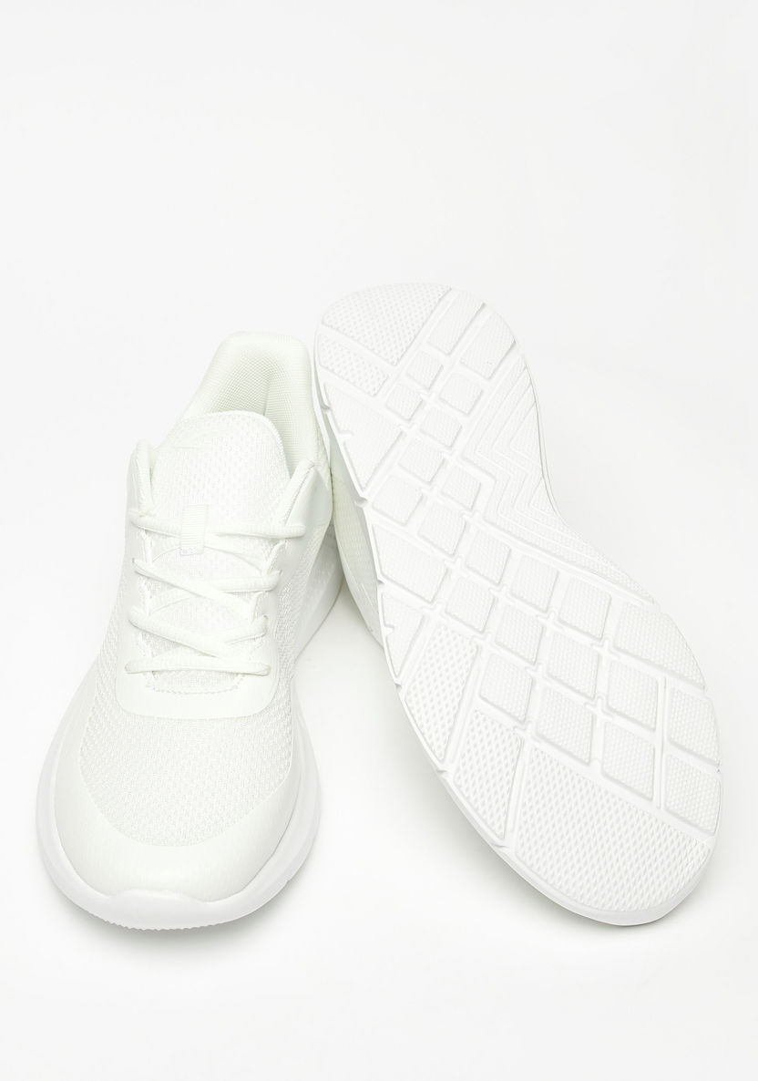 Dash Men's Textured Lace-Up Sports Shoes -Men%27s Sports Shoes-image-2