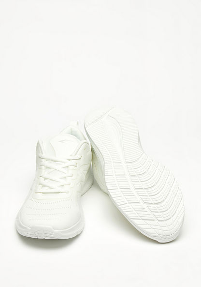 Dash Textured Lace-Up Sneakers