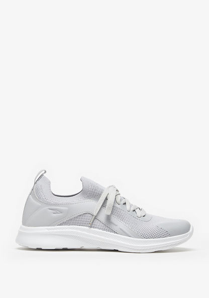 Kappa Women's Textured Trainer Shoes with Lace-Up Closure