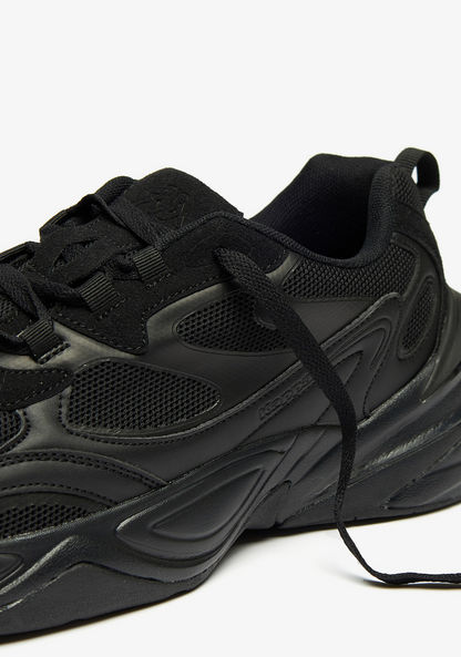 Kappa Men's Textured Lace-Up Sneakers-Men%27s Sneakers-image-5