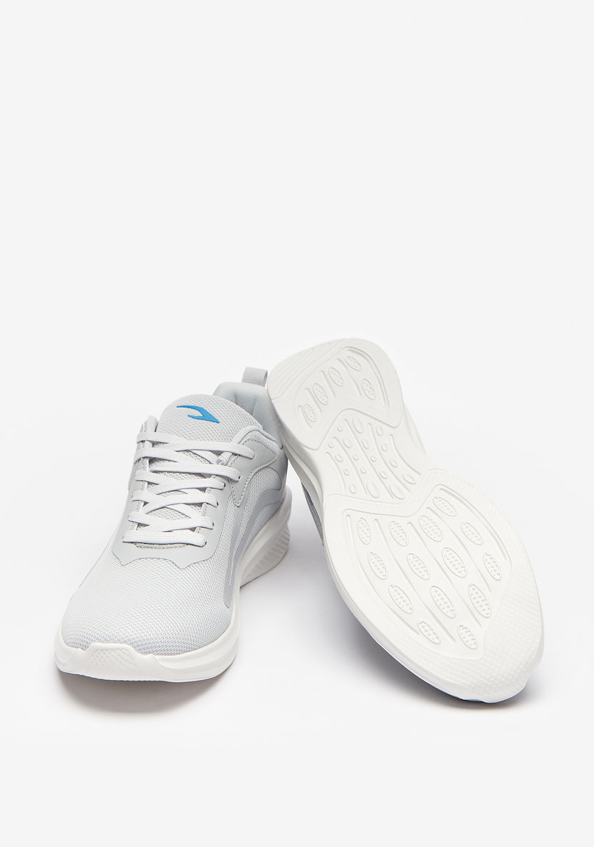 Dash Men's Textured Lace-Up Sports Shoes -Men%27s Sports Shoes-image-1
