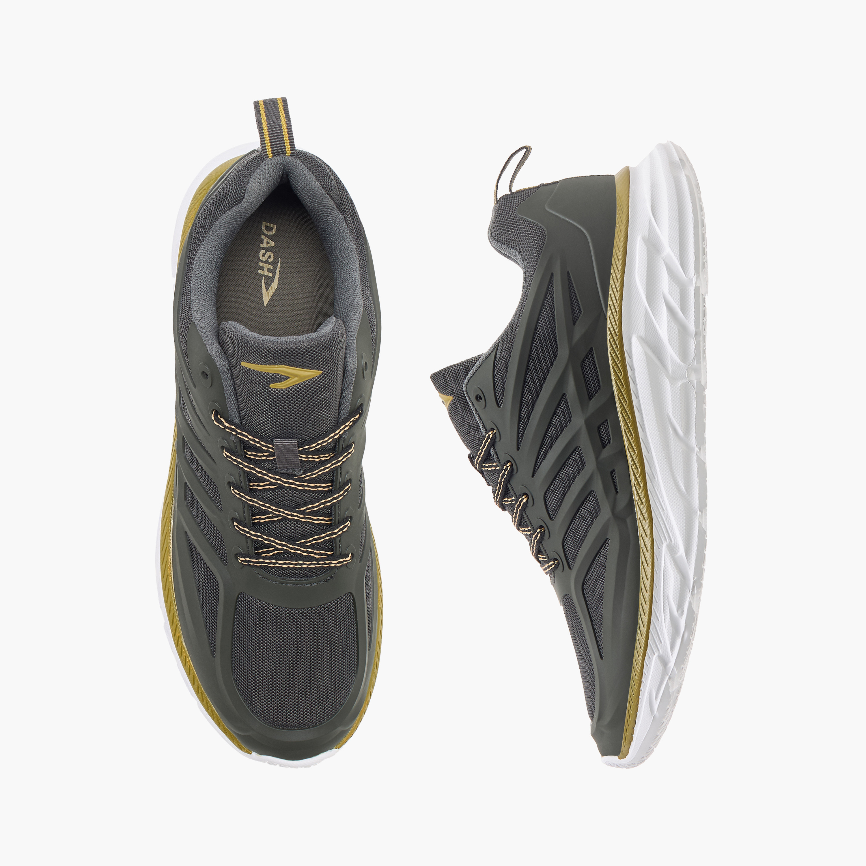 حذاء بألواح ورباط إغلاق من داش-sports-men-shoes-image-1