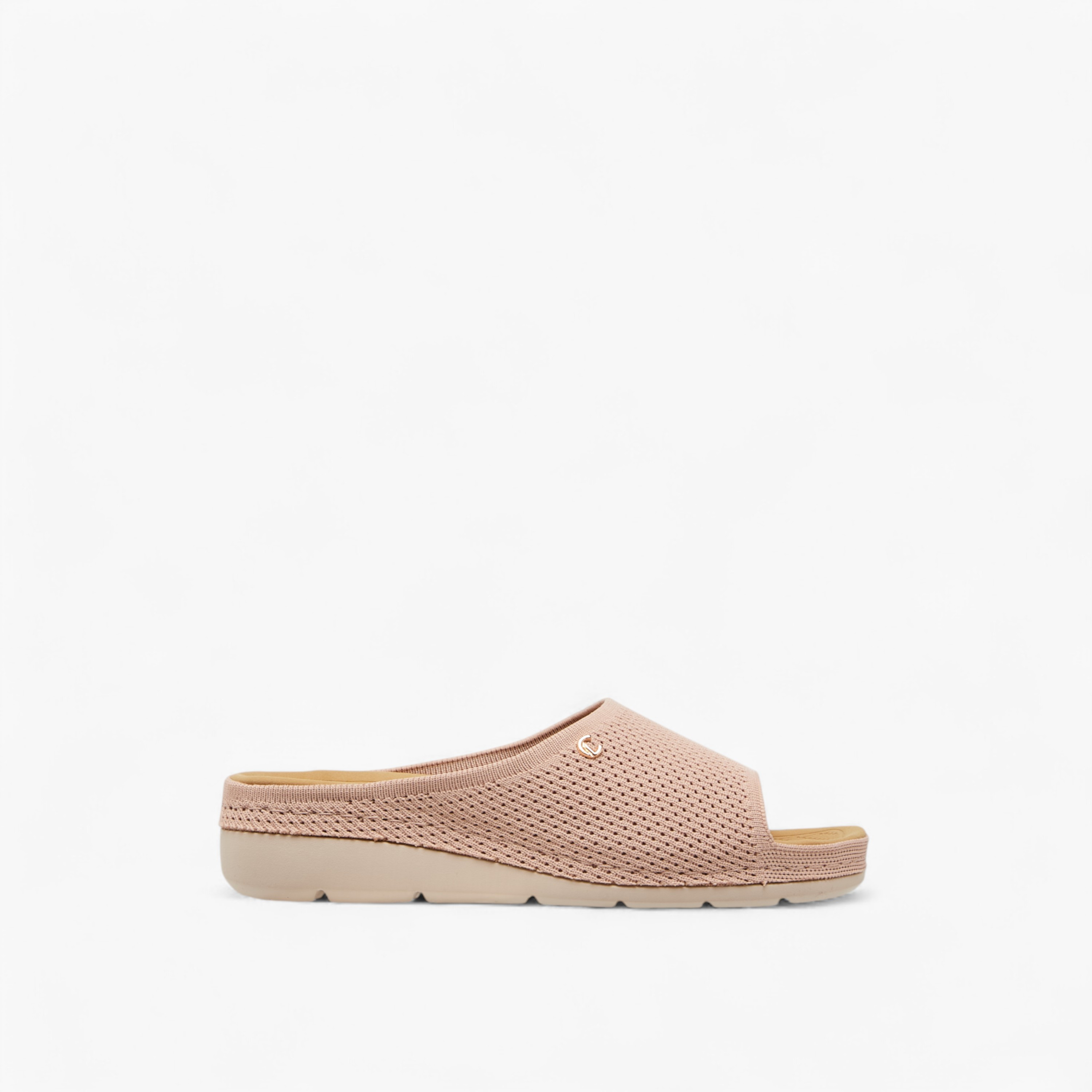 Le Confort Flyknit Textured Slip-On Comfort Sandals-women-shoes-sandals-heeled-image-3