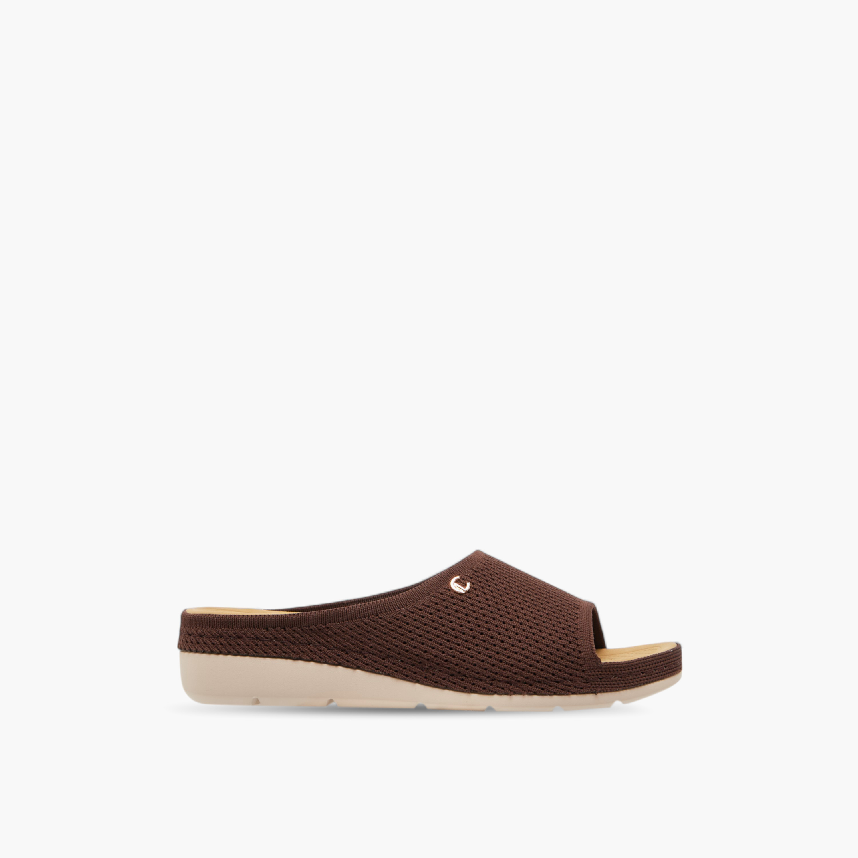 Le Confort Flyknit Textured Slip-On Comfort Sandals-women-shoes-sandals-heeled-image-3