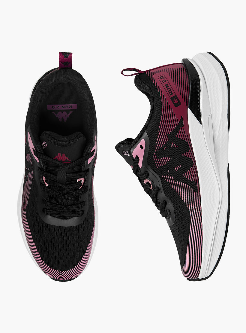 حذاء جري برباط إغلاق وتفاصيل شعار للنساء من كابا - RUN 2.0-women-shoes-sneakers-image-1