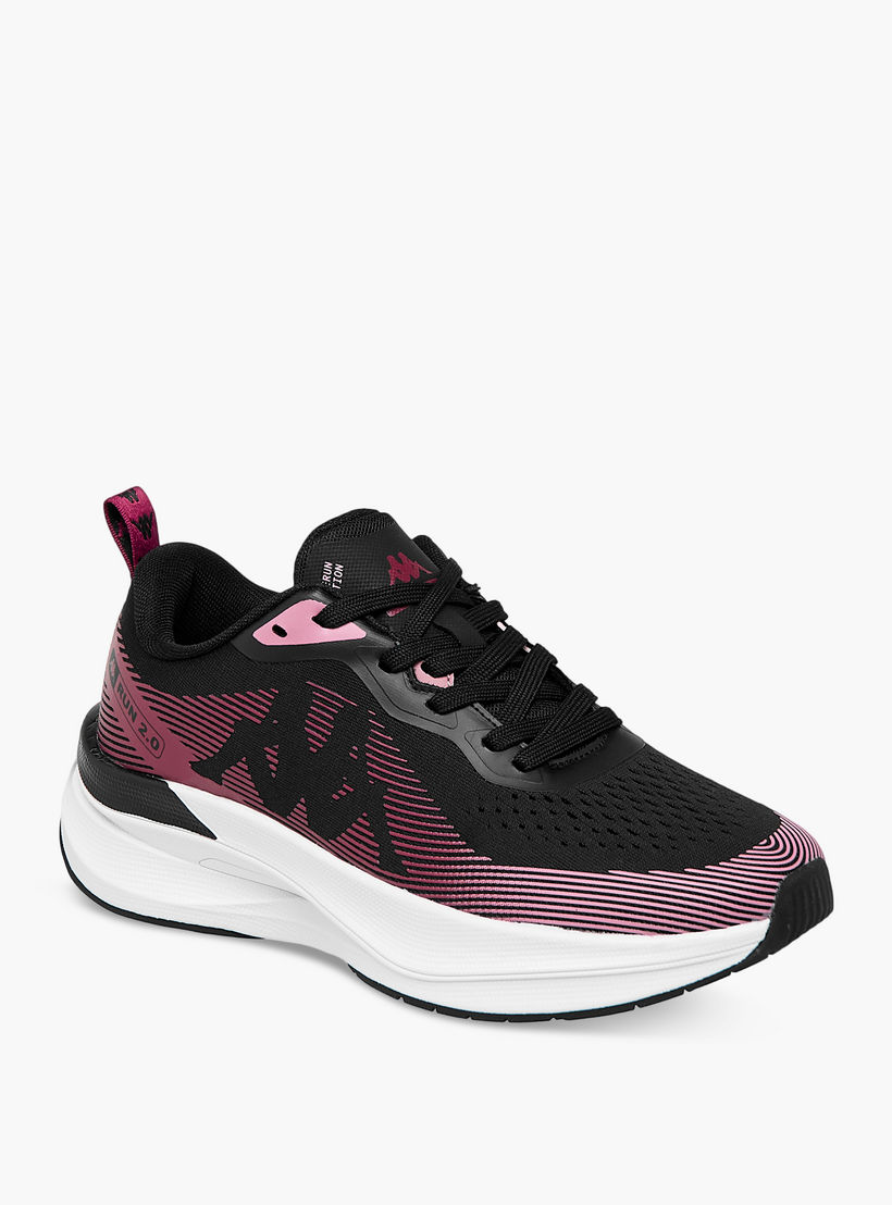 حذاء جري برباط إغلاق وتفاصيل شعار للنساء من كابا - RUN 2.0-women-shoes-sneakers-image-2