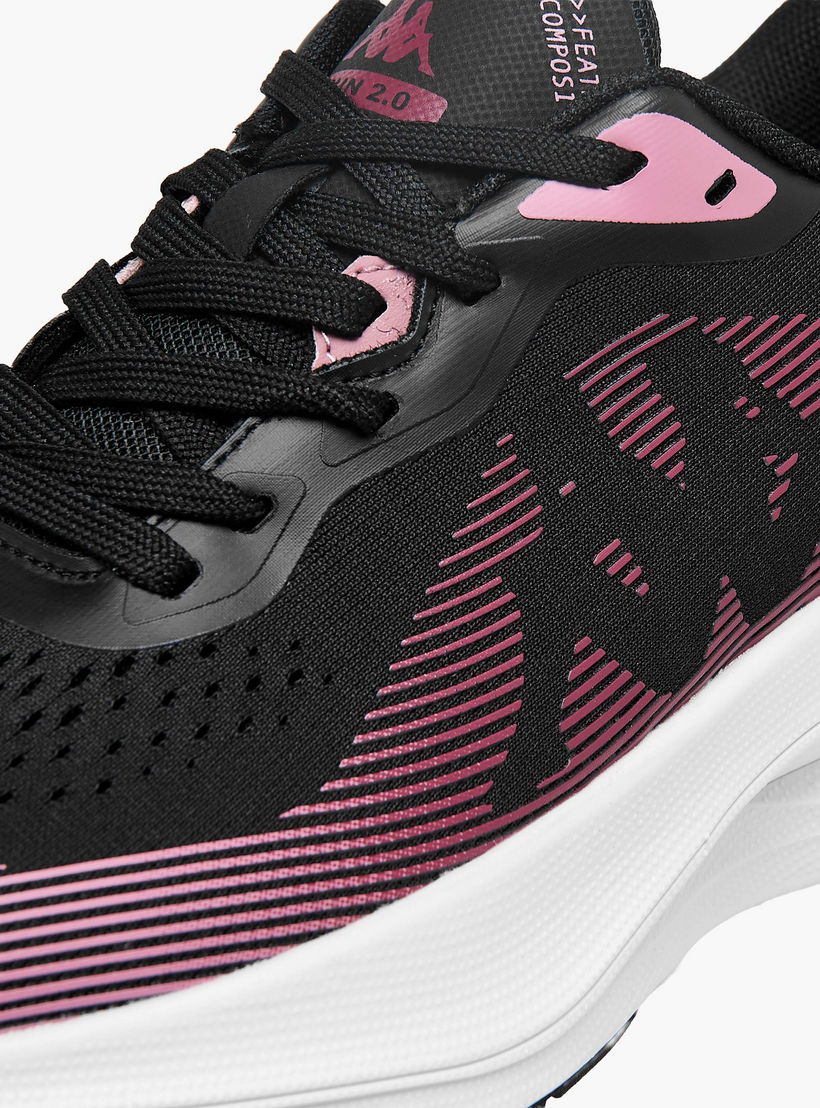 حذاء جري برباط إغلاق وتفاصيل شعار للنساء من كابا - RUN 2.0-women-shoes-sneakers-image-4