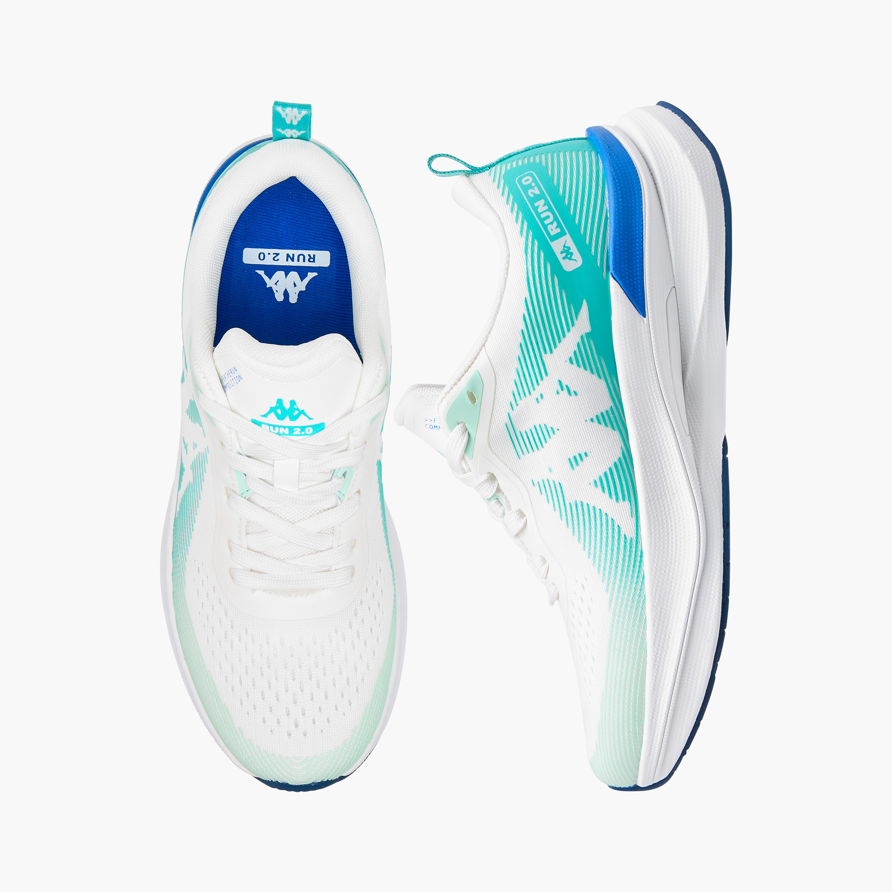 Kappa Women's Logo Detail Running Shoes with Lace-Up Closure - RUN 2.0-women-shoes-sneakers-image-1