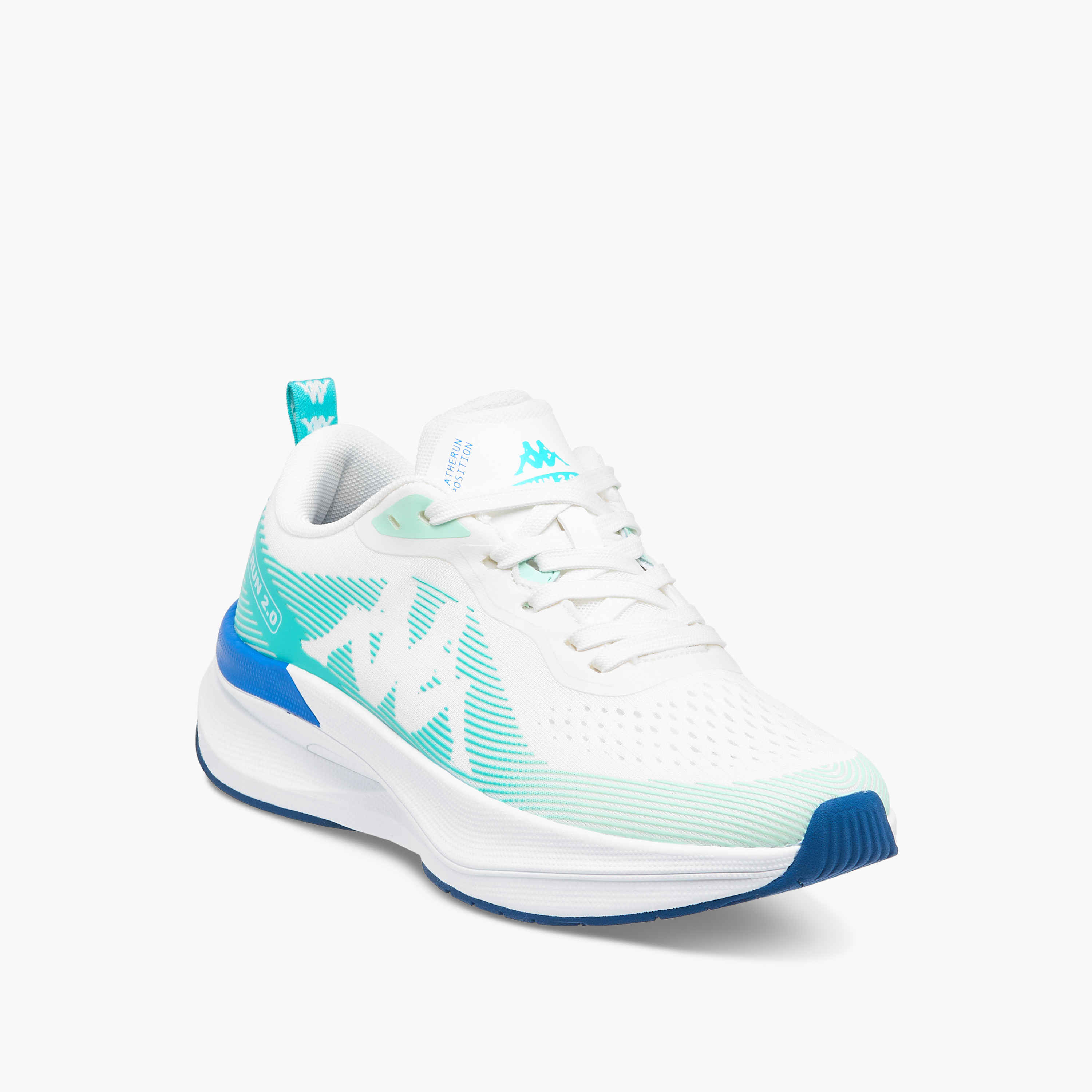 Kappa Women's Logo Detail Running Shoes with Lace-Up Closure - RUN 2.0-women-shoes-sneakers-image-2