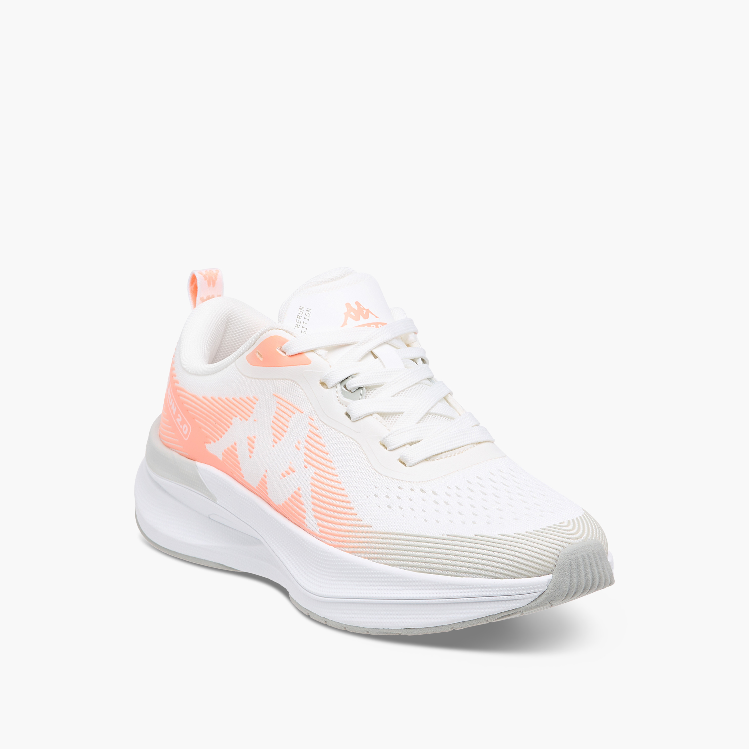 حذاء جري برباط إغلاق وتفاصيل شعار للنساء من كابا - RUN 2.0-women-shoes-sneakers-image-2