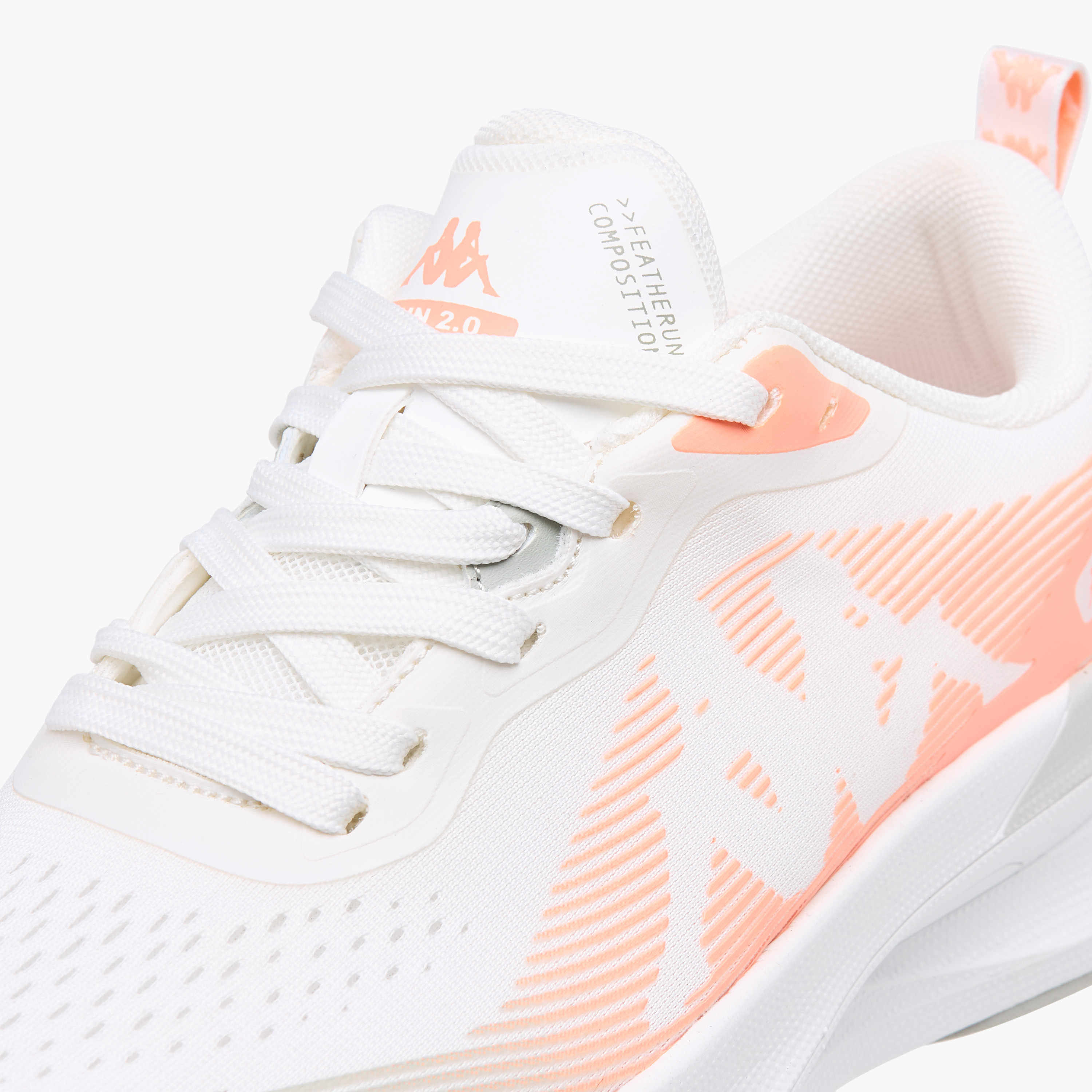 حذاء جري برباط إغلاق وتفاصيل شعار للنساء من كابا - RUN 2.0-women-shoes-sneakers-image-4