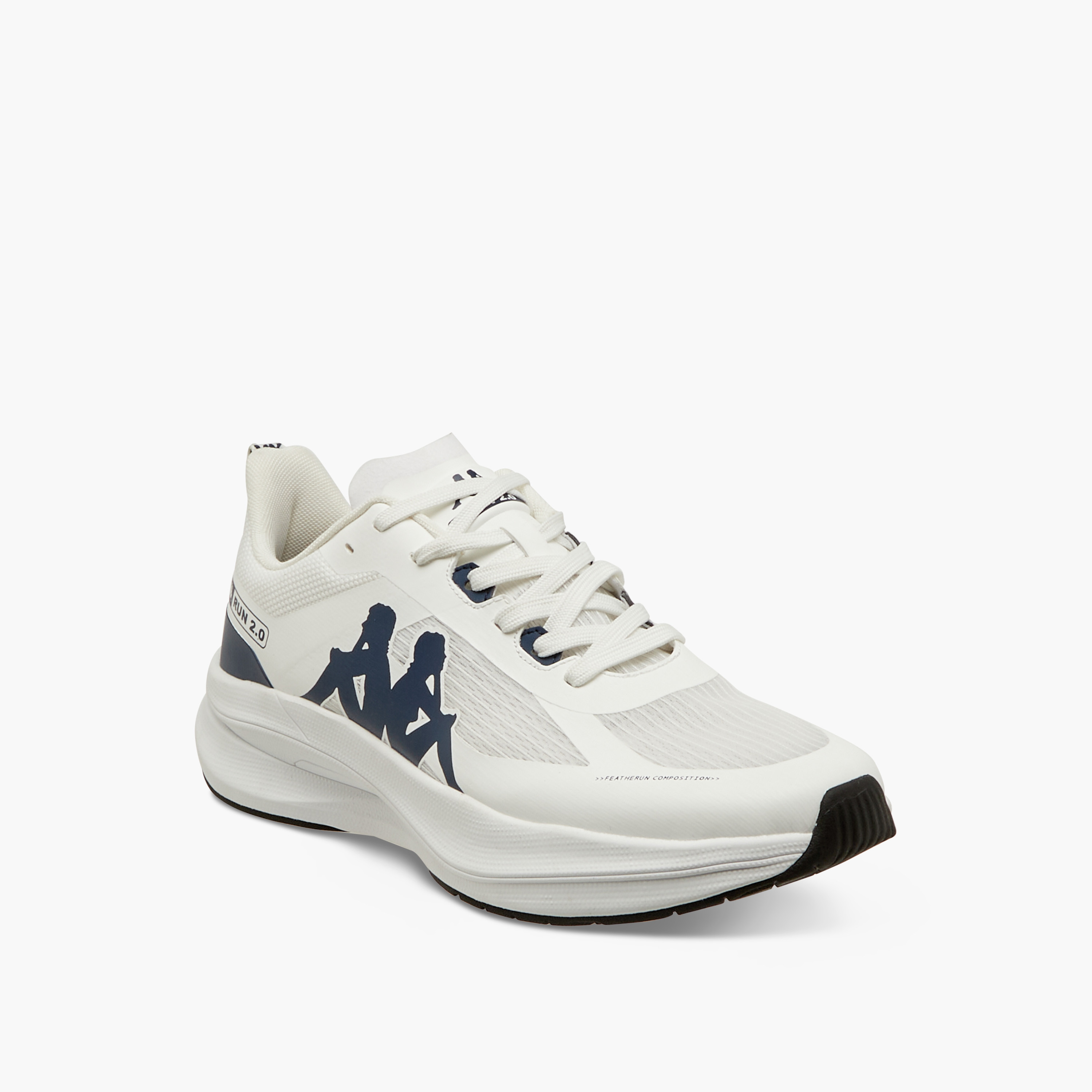 Kappa Men's Lace-Up Running Shoes with Pull Tabs - RUN 2.0-men-shoes-sneakers-image-2
