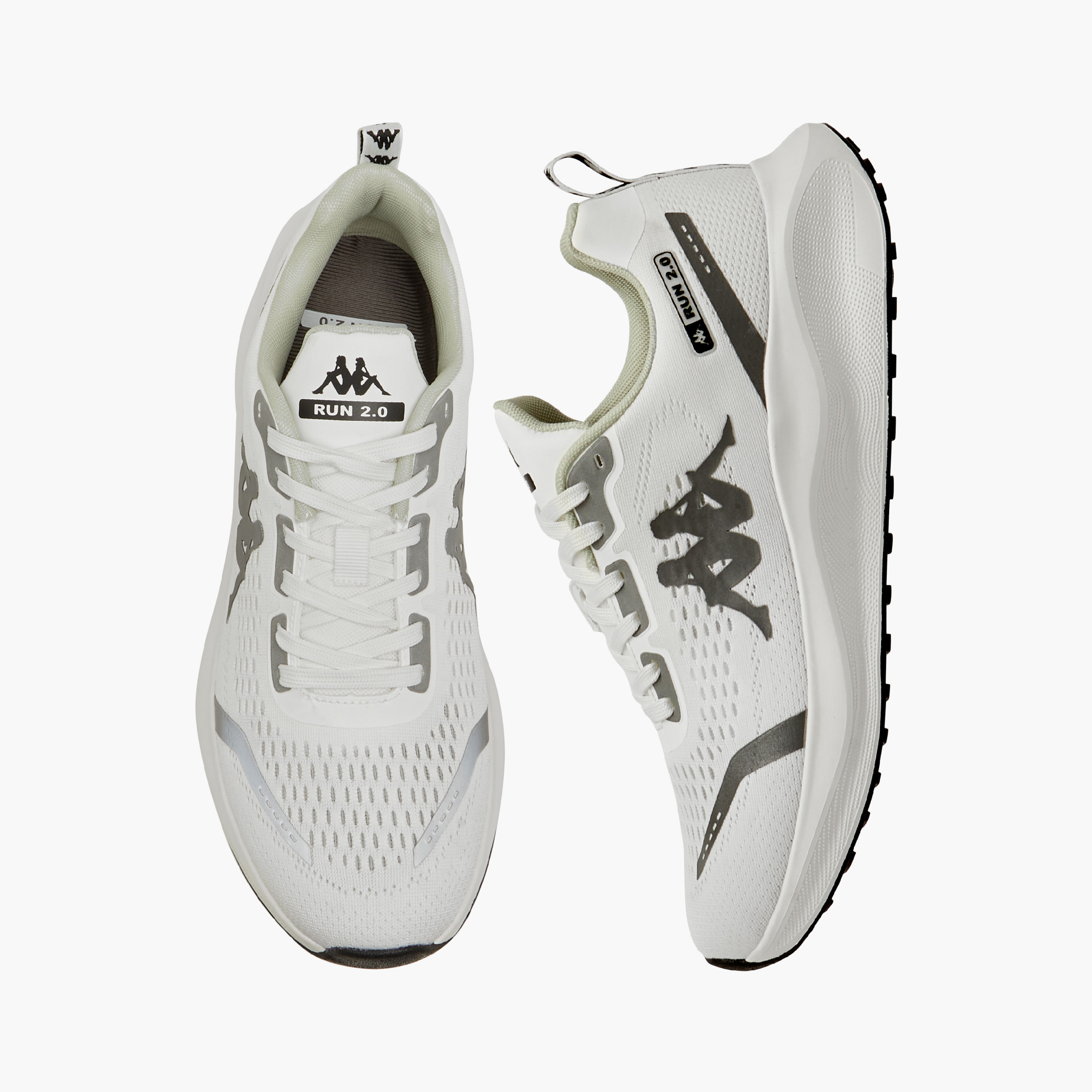 Kappa Men's Logo Detail Lace-Up Running Shoes - RUN 2.0-men-shoes-sneakers-image-1