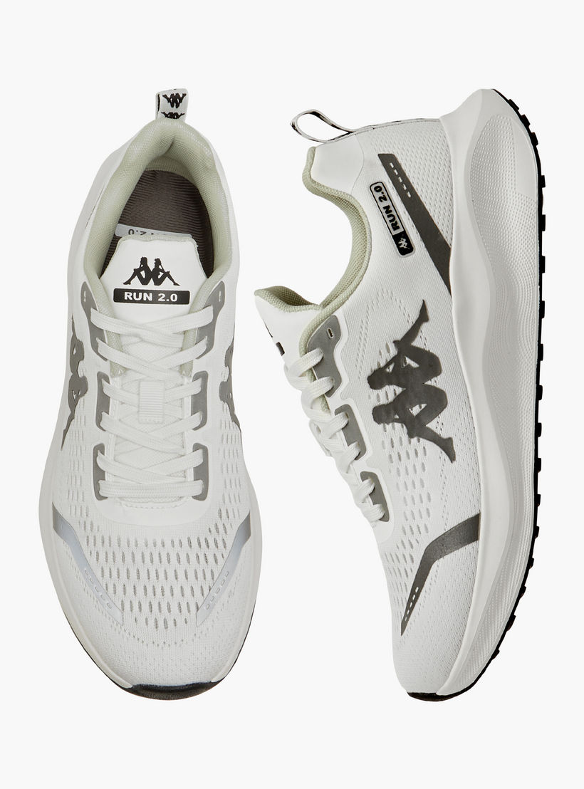 Kappa Men's Logo Detail Lace-Up Running Shoes - RUN 2.0-men-shoes-sneakers-image-1