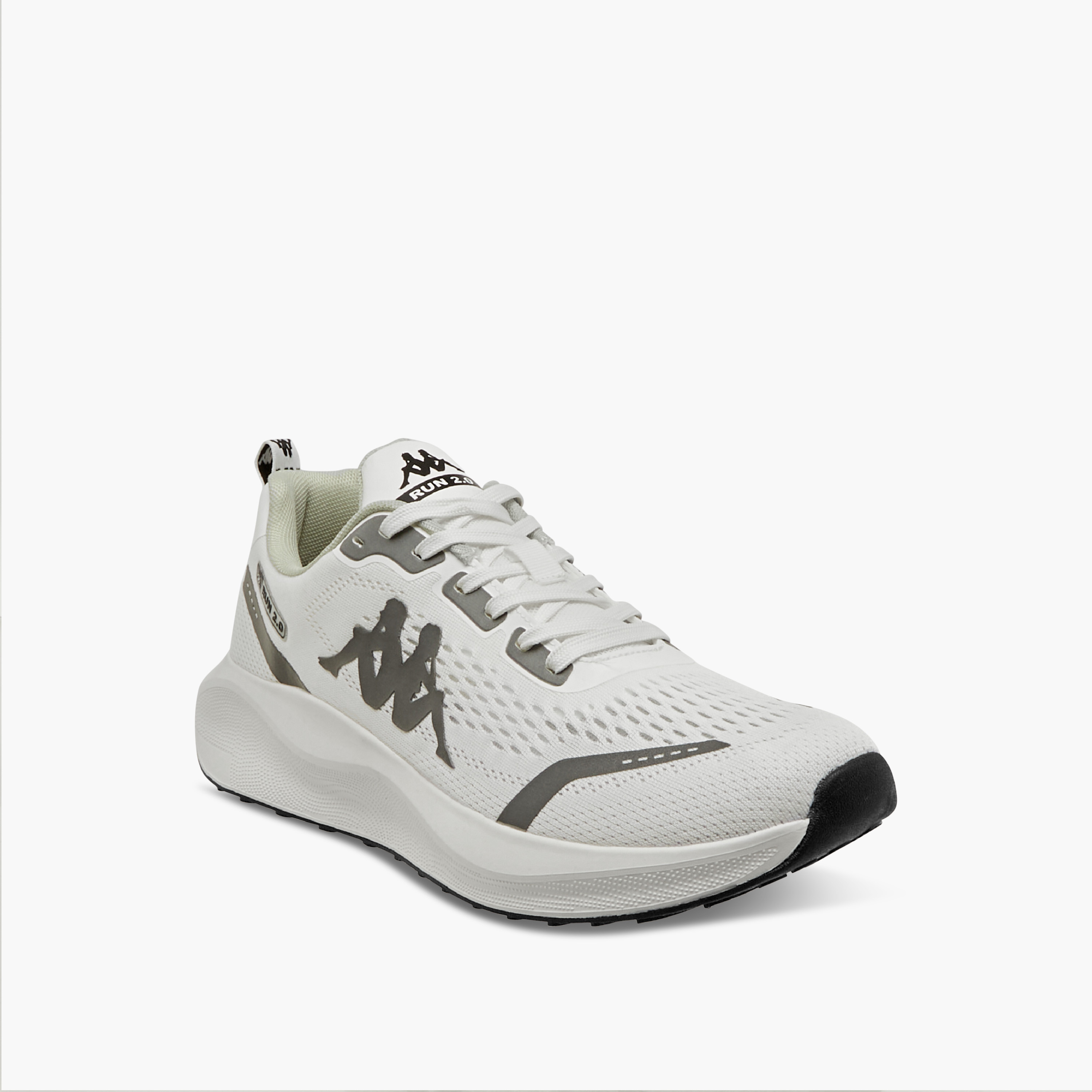 Kappa Men's Logo Detail Lace-Up Running Shoes - RUN 2.0-men-shoes-sneakers-image-2