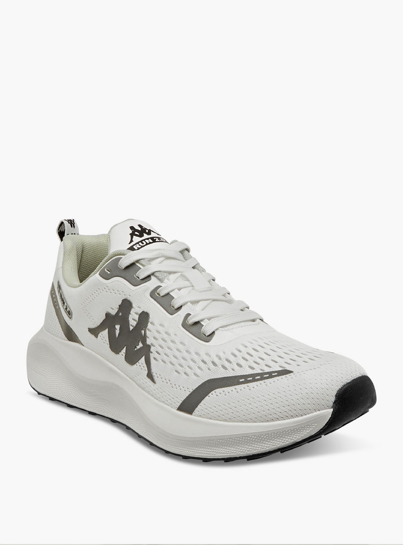 Kappa Men's Logo Detail Lace-Up Running Shoes - RUN 2.0-men-shoes-sneakers-image-2