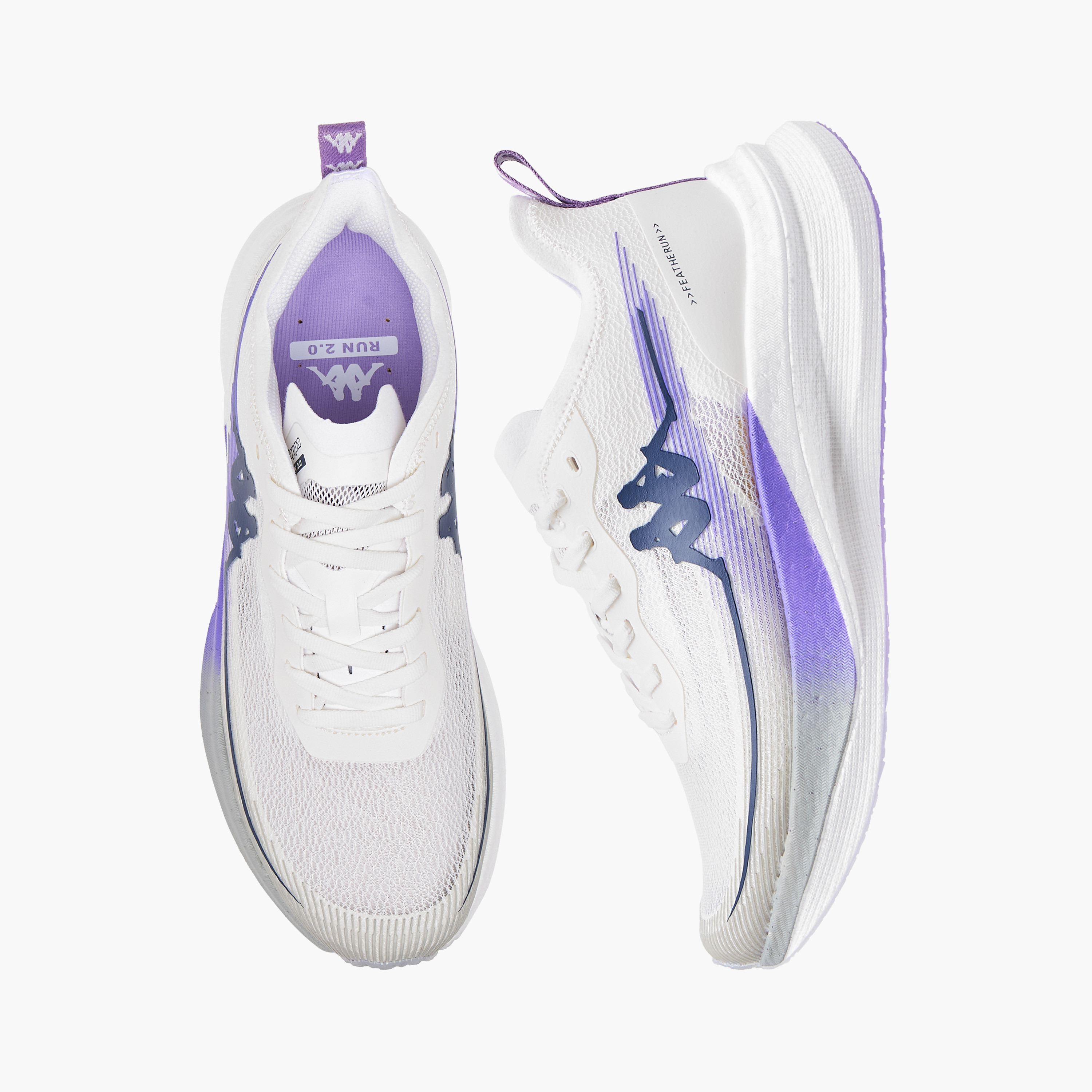 Kappa Women's Logo Detail Lace-Up Running Shoes - RUN 2.0-sports-women-shoes-image-1