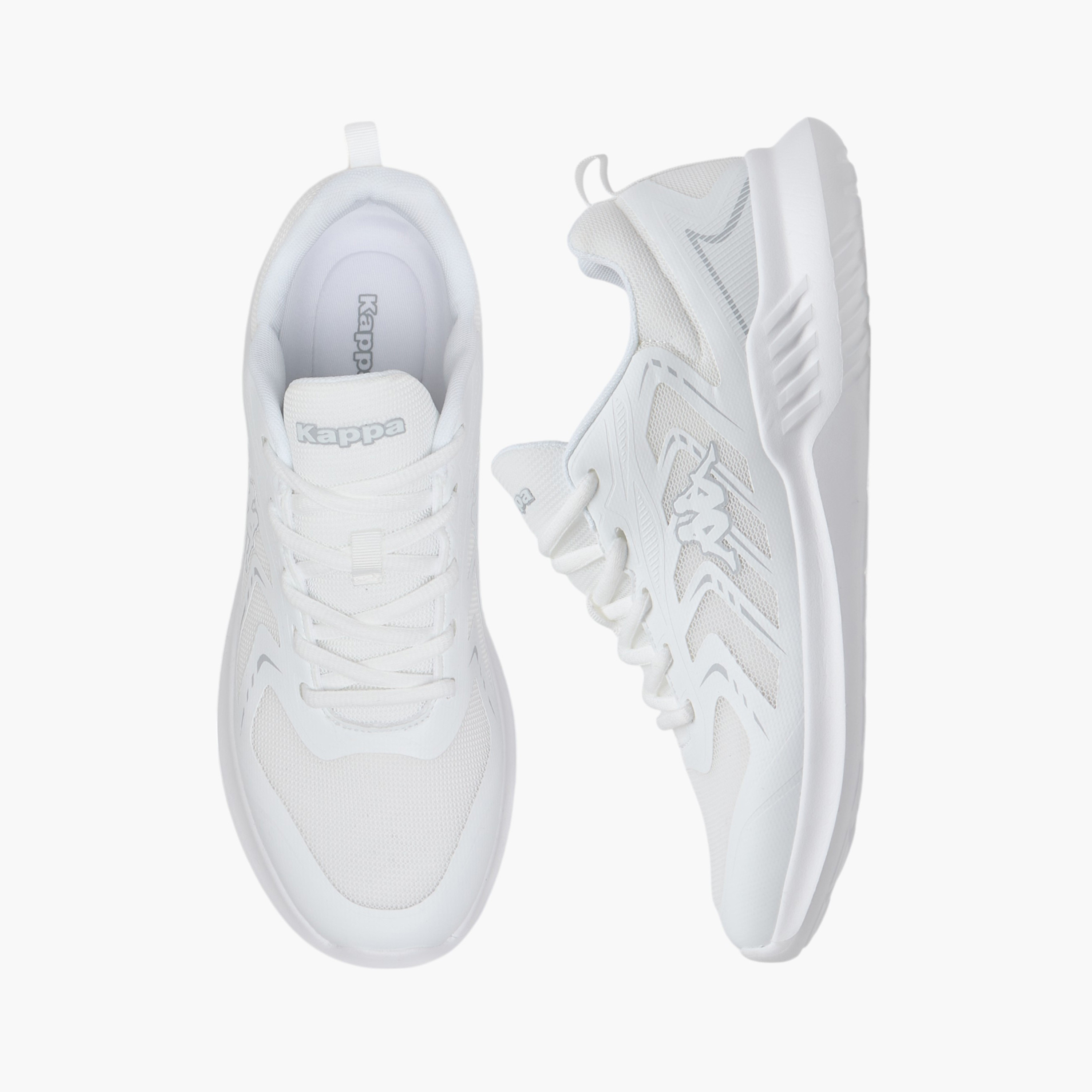 Kappa Men's Logo Print Sports Shoes with Lace-Up Closure-sports-men-shoes-image-1