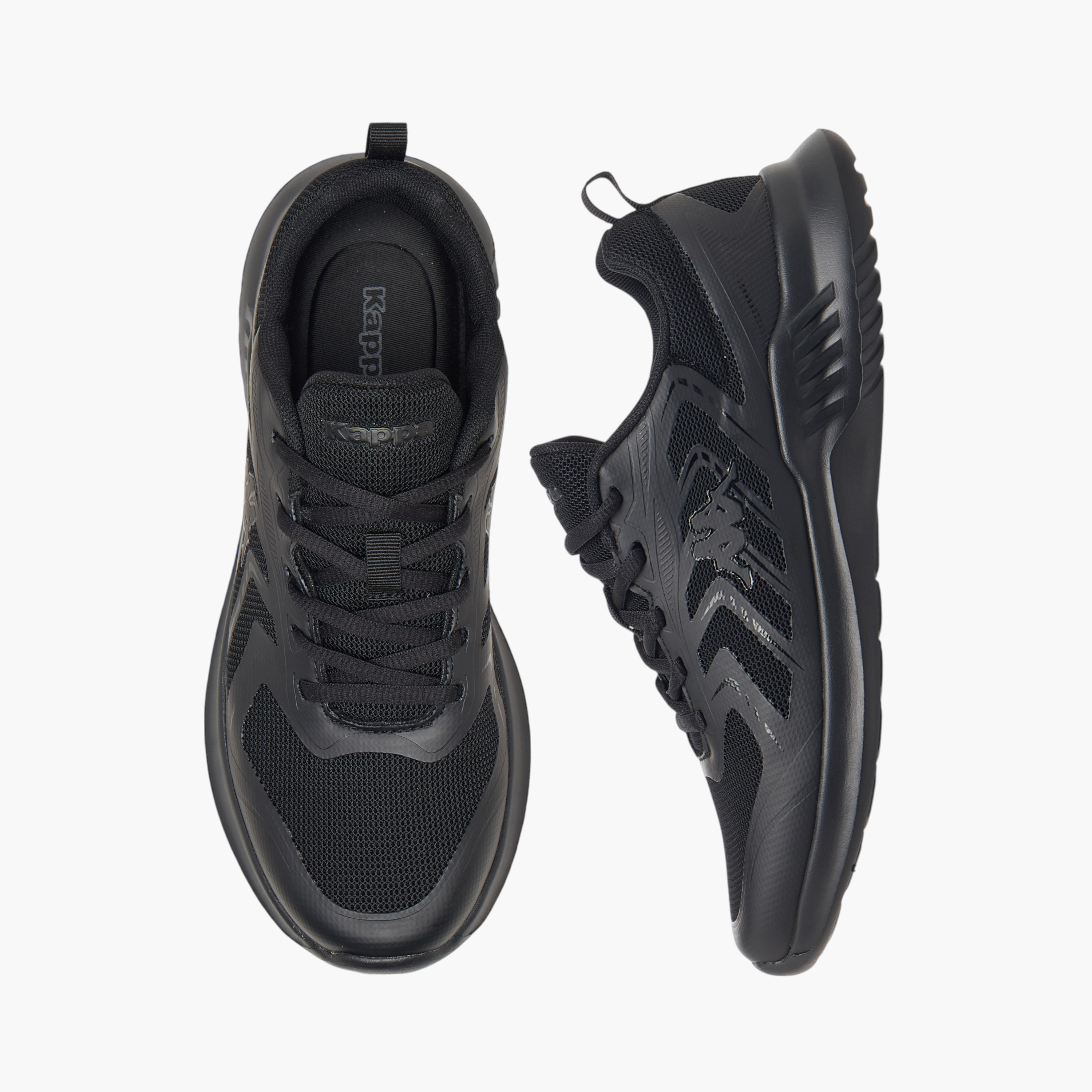 Kappa Women's Logo Print Sports Shoes with Lace-Up Closure-women-shoes-sports-image-1
