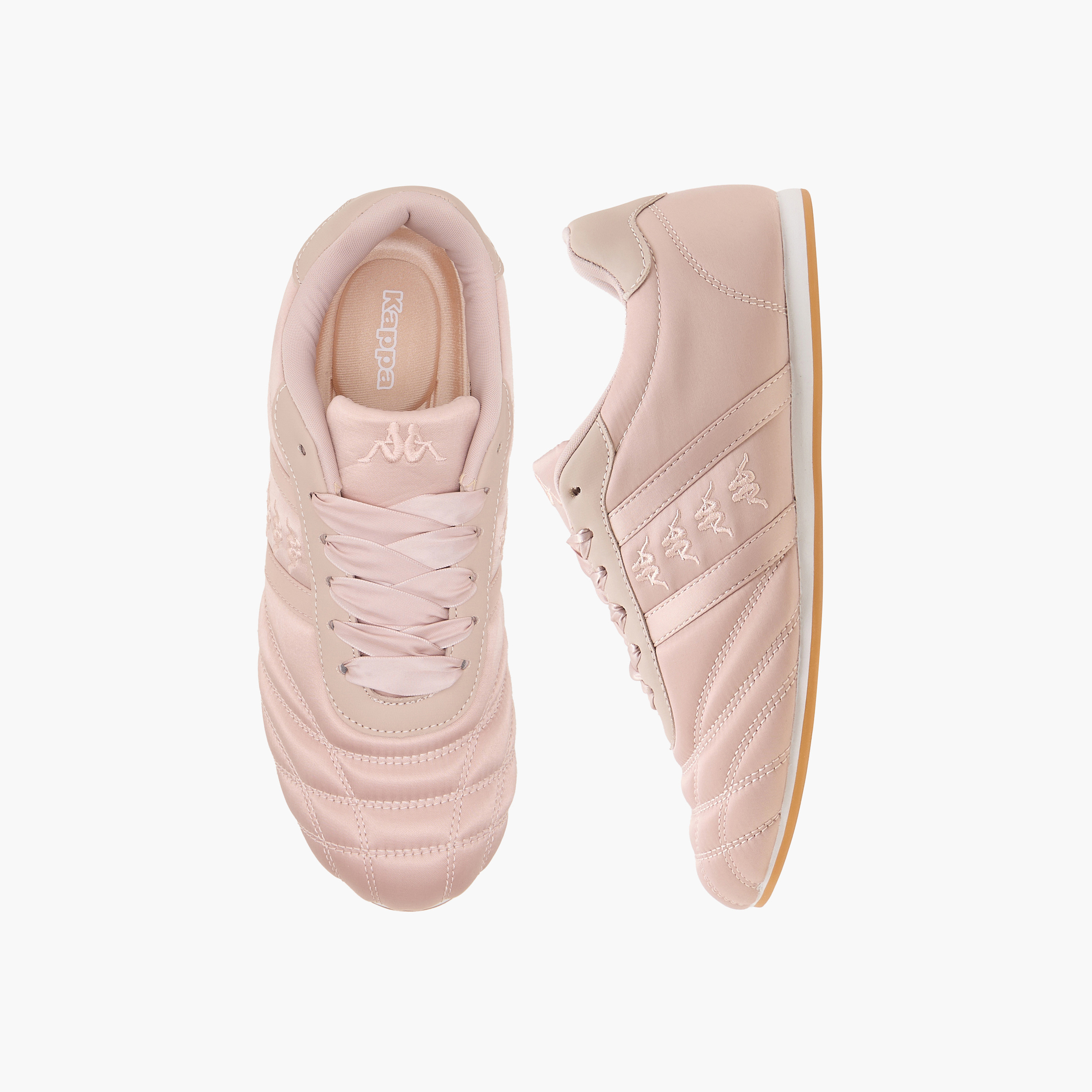 Kappa Women Lace-Up Ankle Sneakers-women-shoes-sneakers-image-1