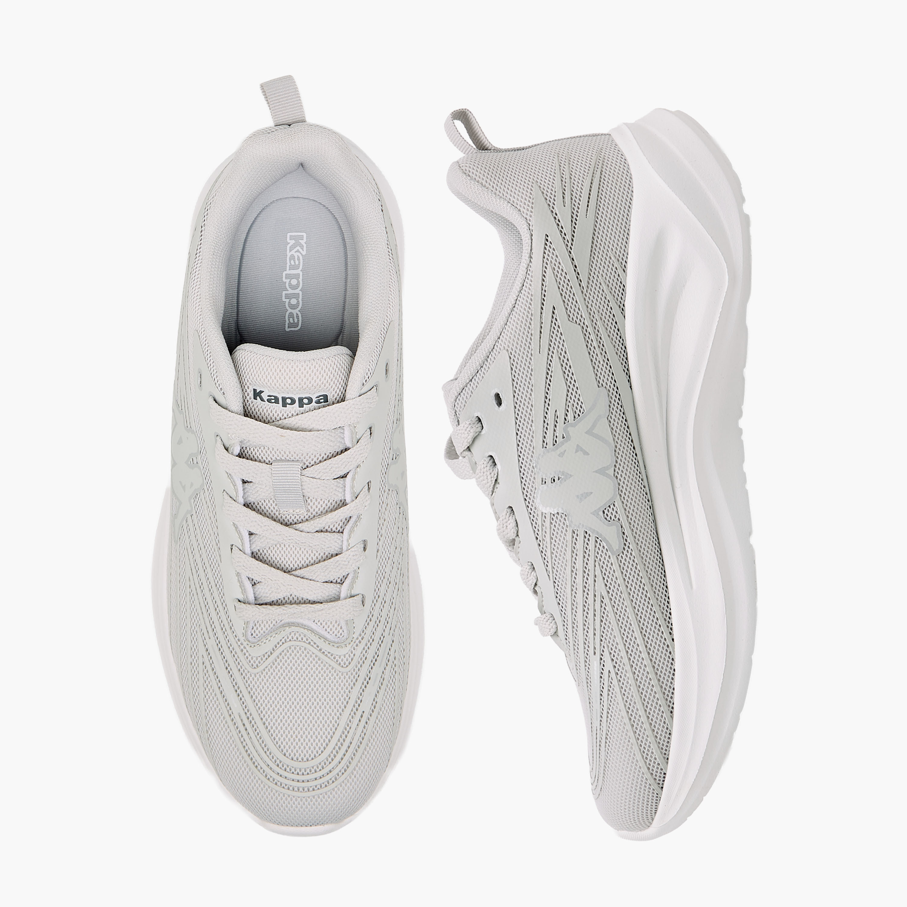 حذاء رياضي برباط وطبعات الشعار للنساء من كابا-women-shoes-sneakers-image-1