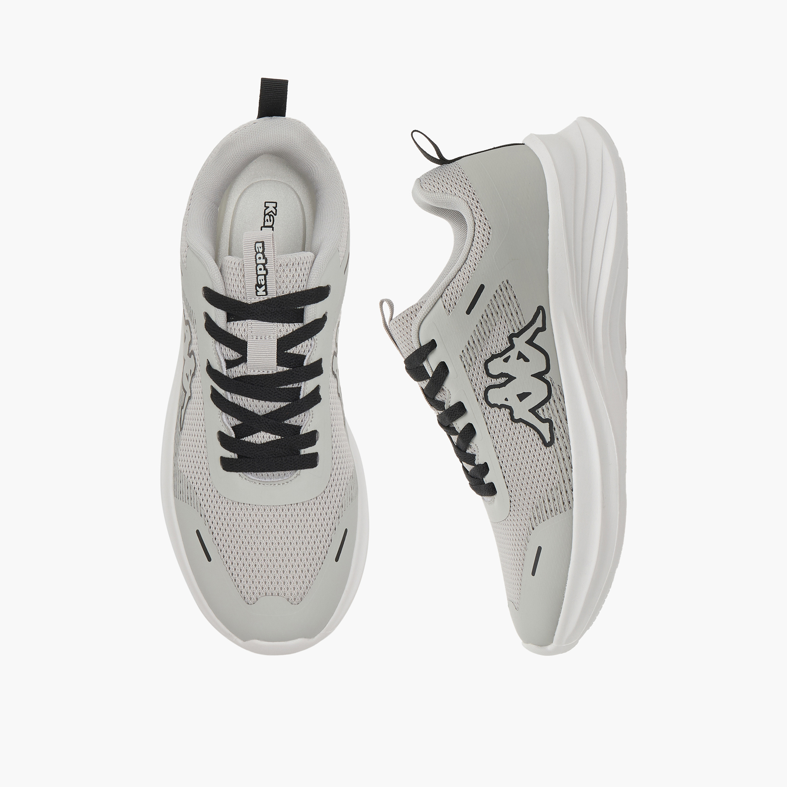 Kappa Men Logo Print Lace-Up Sports Shoes-men-shoes-sneakers-image-1