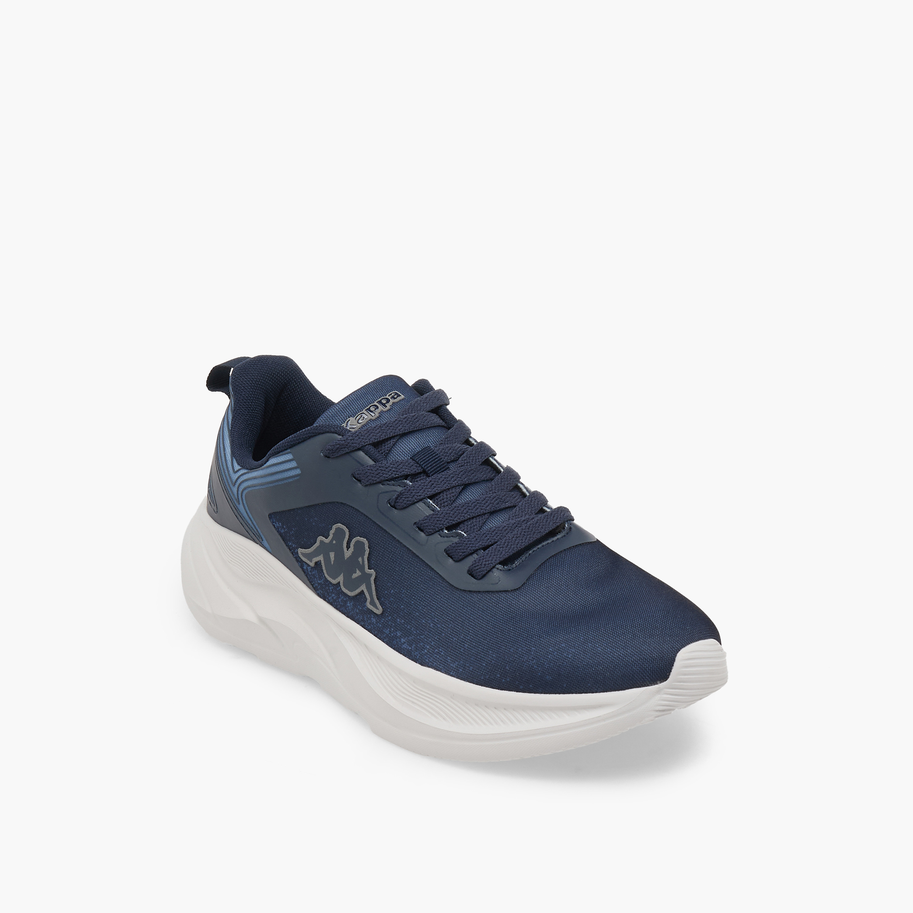 Kappa Men Logo Print Lace-Up Sports Shoes-men-shoes-sneakers-image-2