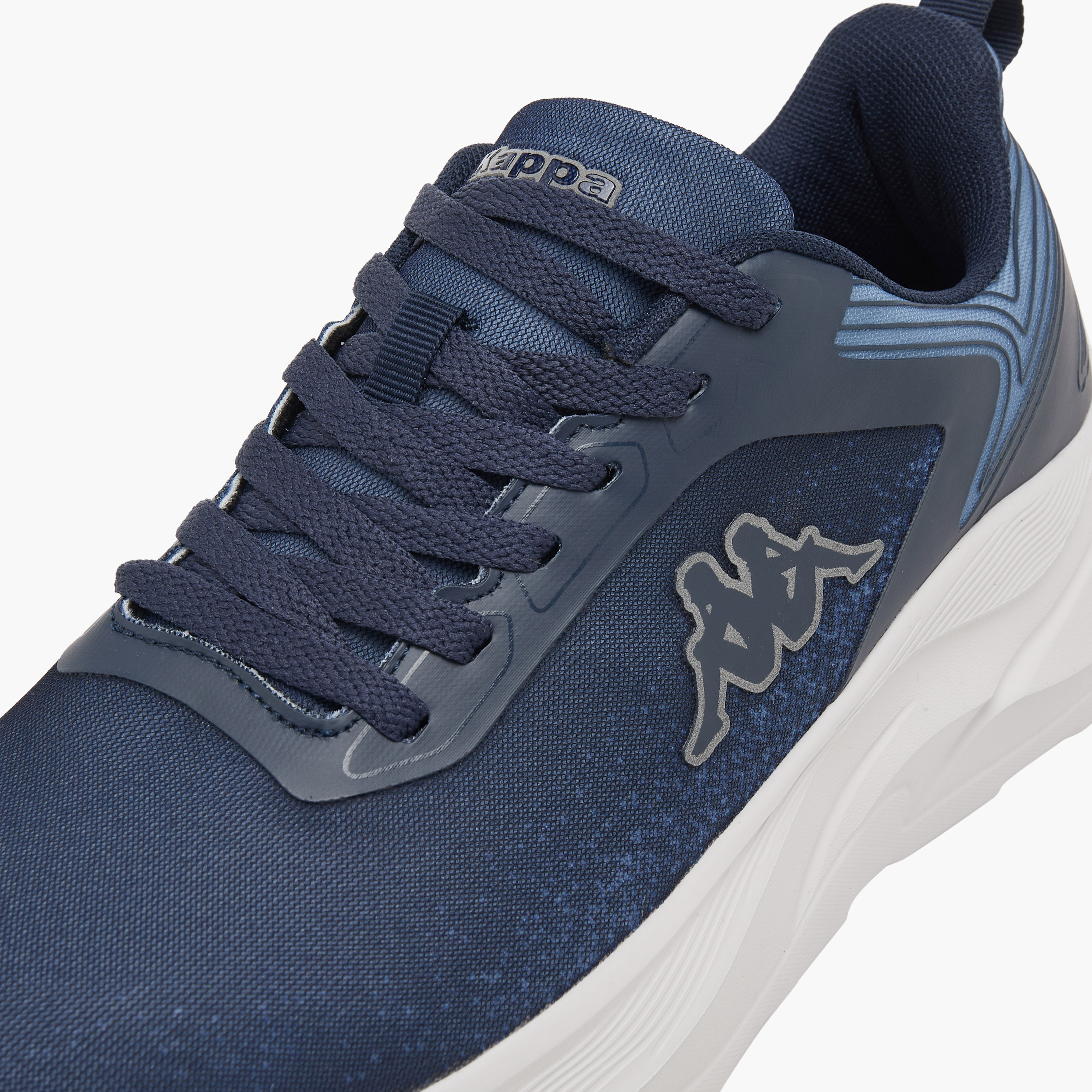 Kappa Men Logo Print Lace-Up Sports Shoes-men-shoes-sneakers-image-4