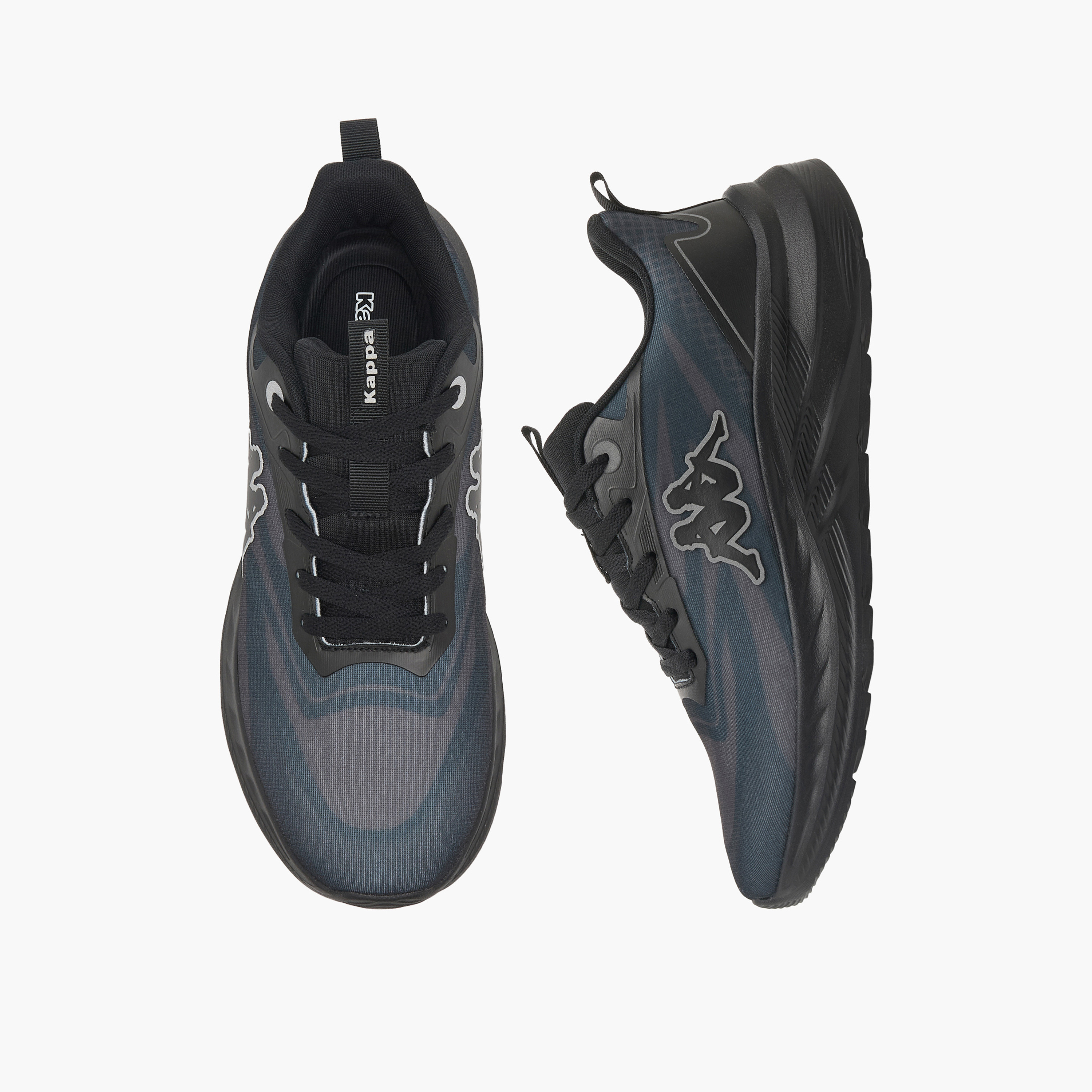 حذاء رياضي برباط إغلاق بطبعات شعار للرجال من كابا-men-shoes-sneakers-image-1