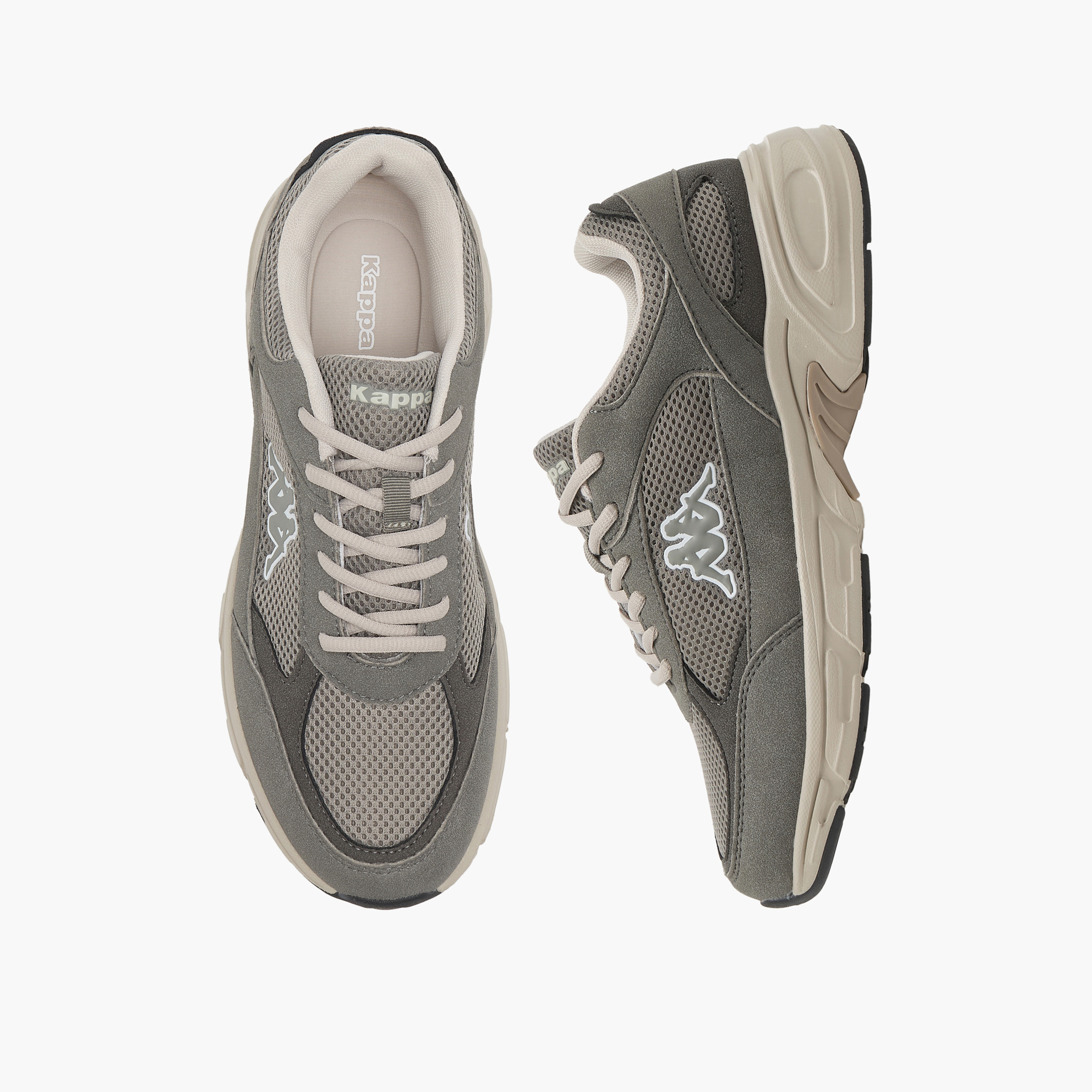 Kappa Men Panelled Lace-Up Sports Shoes-men-shoes-sports-image-1