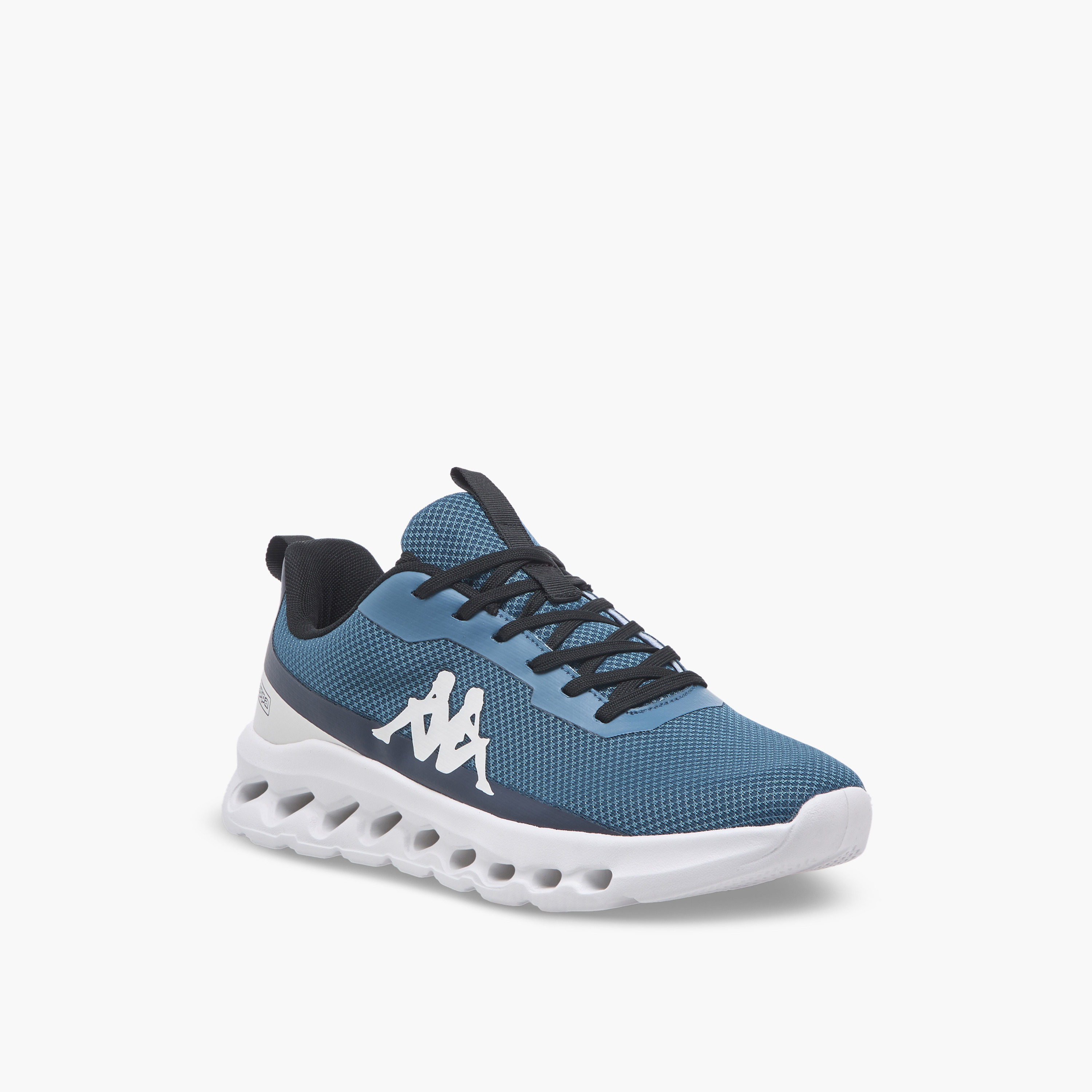 حذاء رياضي بطبعات شعار ورباط إغلاق للرجال من كابا-men-shoes-sports-image-2
