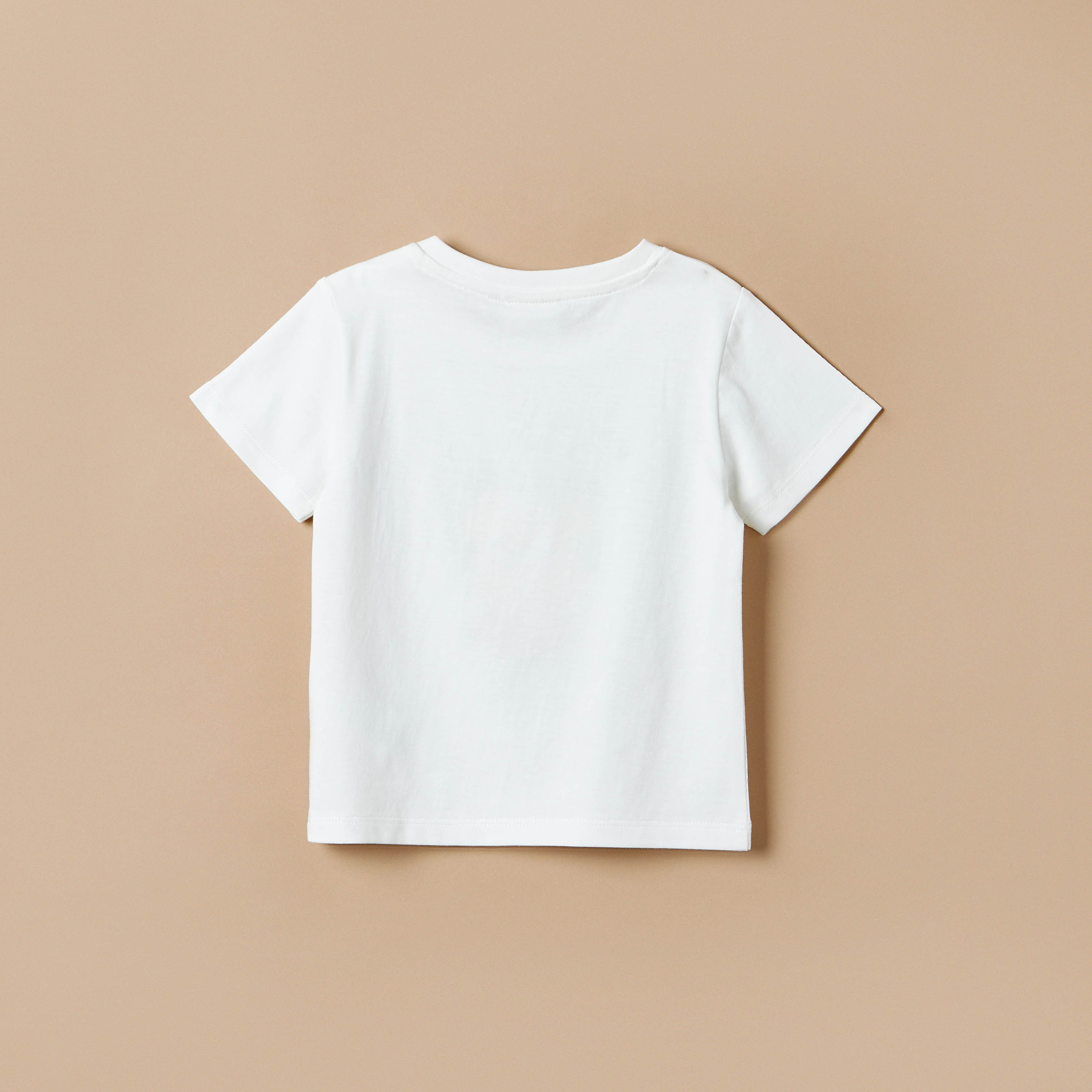 Juniors Tiger Print Crew Neck T-shirt with Short Sleeves-baby-boys-clothing-tshirtsandpolos-image-2