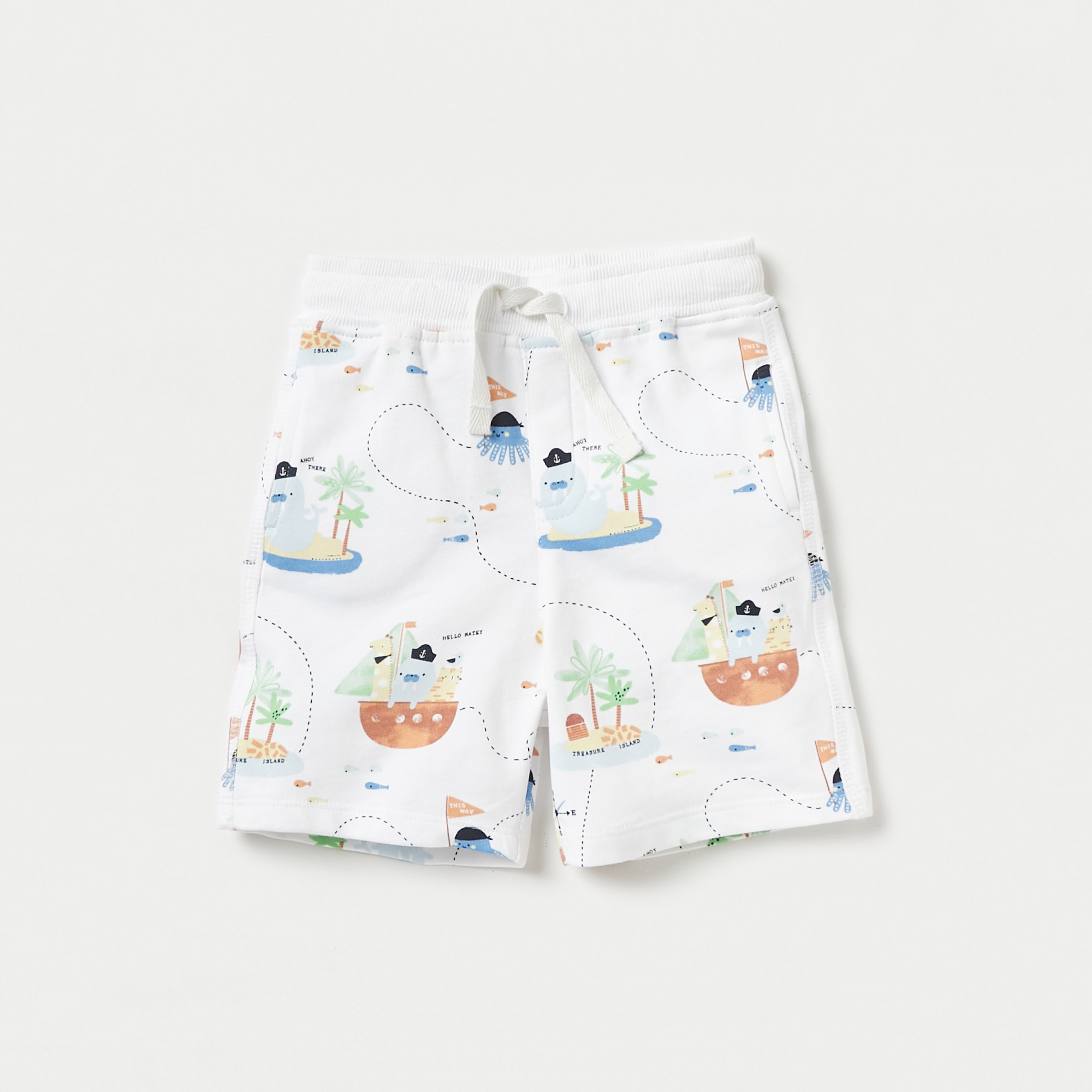 Juniors Printed Shorts with Drawstring Closure - Set of 2-baby-boys-clothing-multipacks-image-3