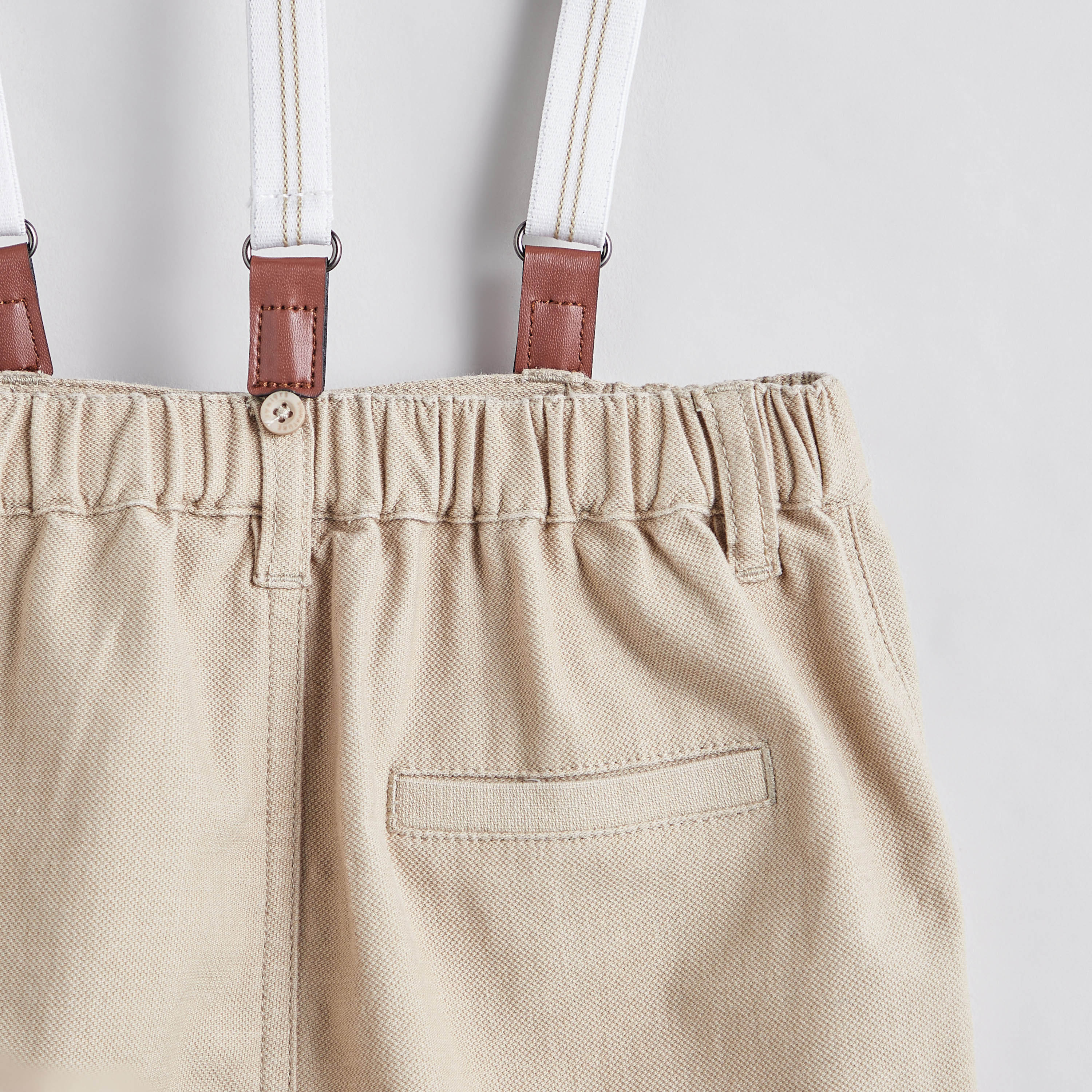 Juniors Solid Shorts with Suspenders-baby-boys-clothing-bottoms-shorts-image-5