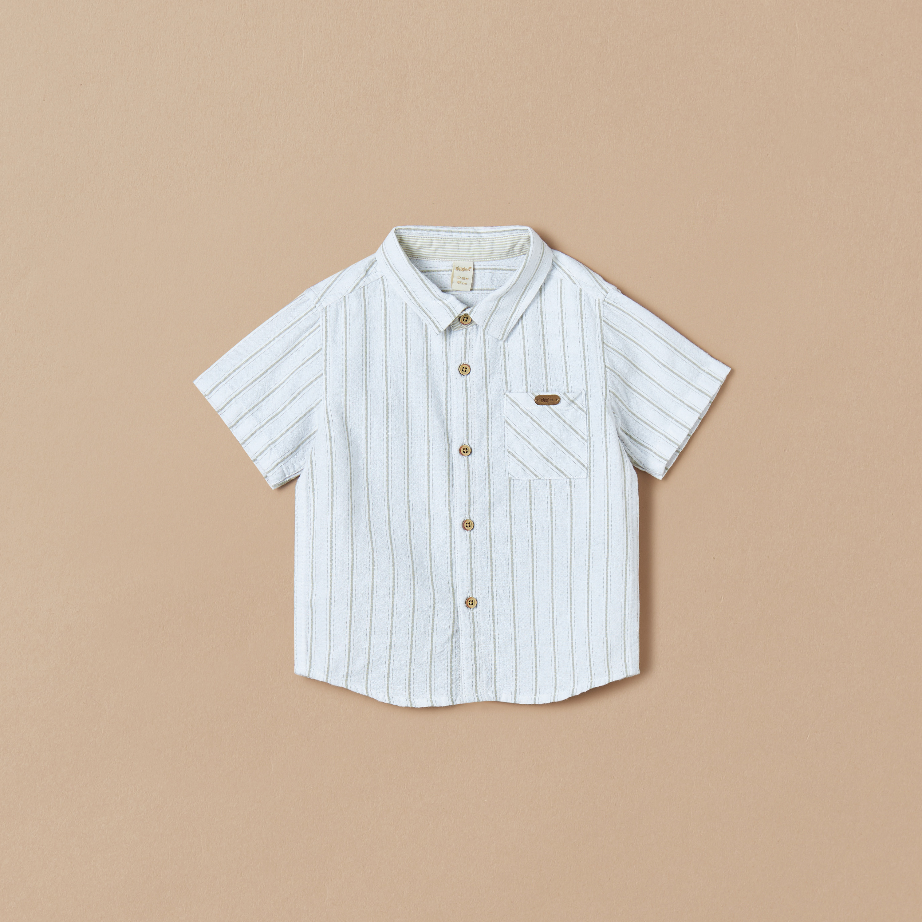 Boys striped top best sale