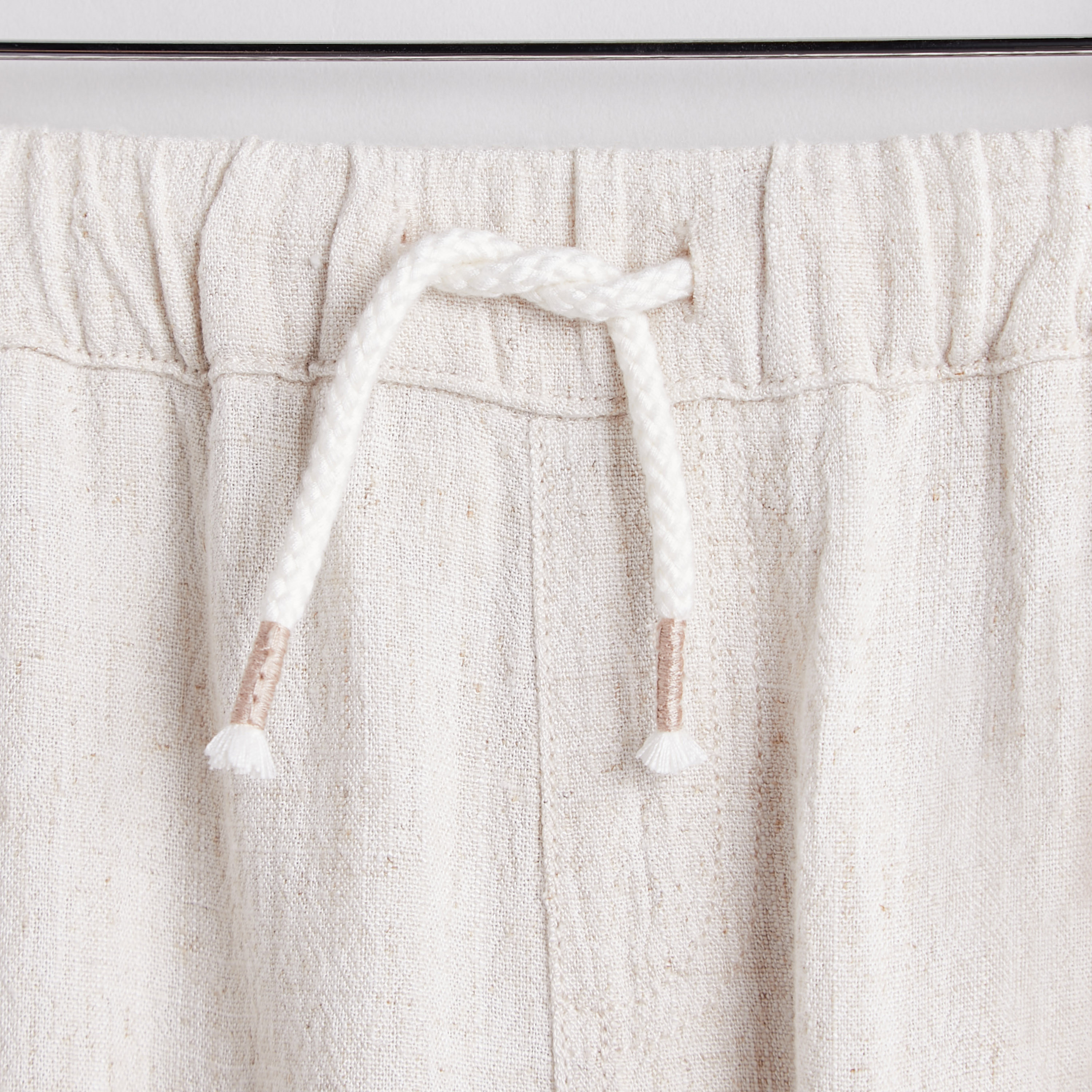 بنطلون سادة برباط إغلاق وجيوب من جيجلز-baby-boys-clothing-bottoms-trousers-image-3
