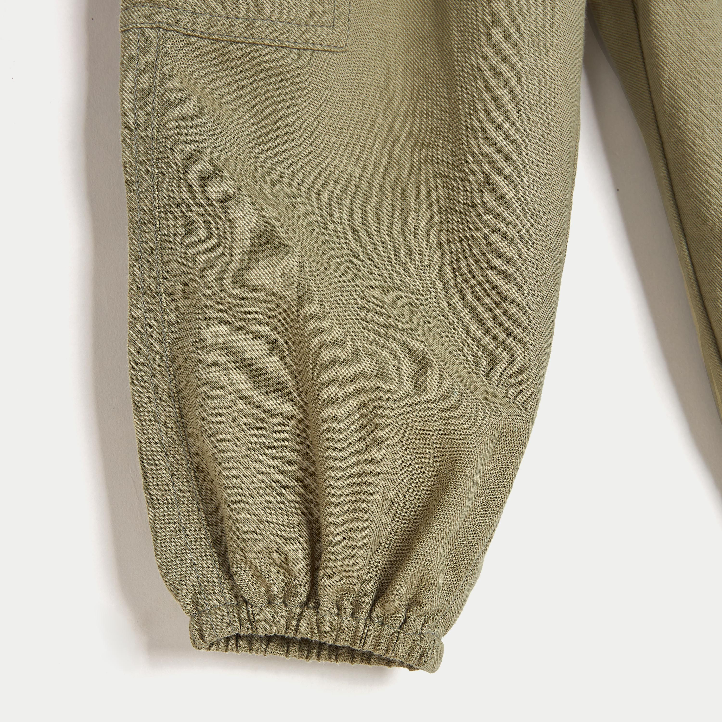 بنطلون رياضي سادة برباط إغلاق وجيوب من جيجلز-baby-boys-clothing-bottoms-joggersandtrackpants-image-4