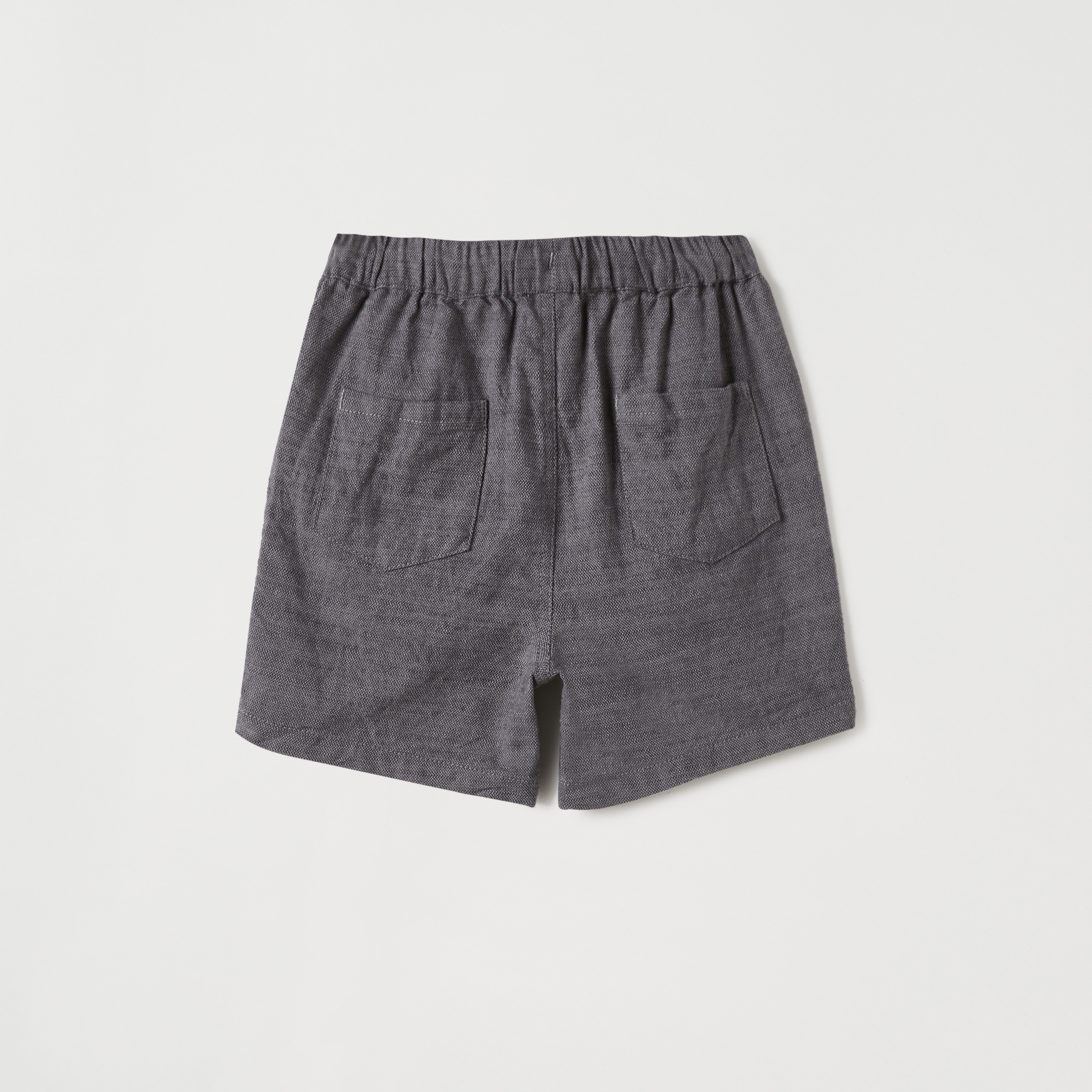 Giggles Solid Shorts with Drawstring Closure and Pockets-baby-boys-clothing-bottoms-shorts-image-2