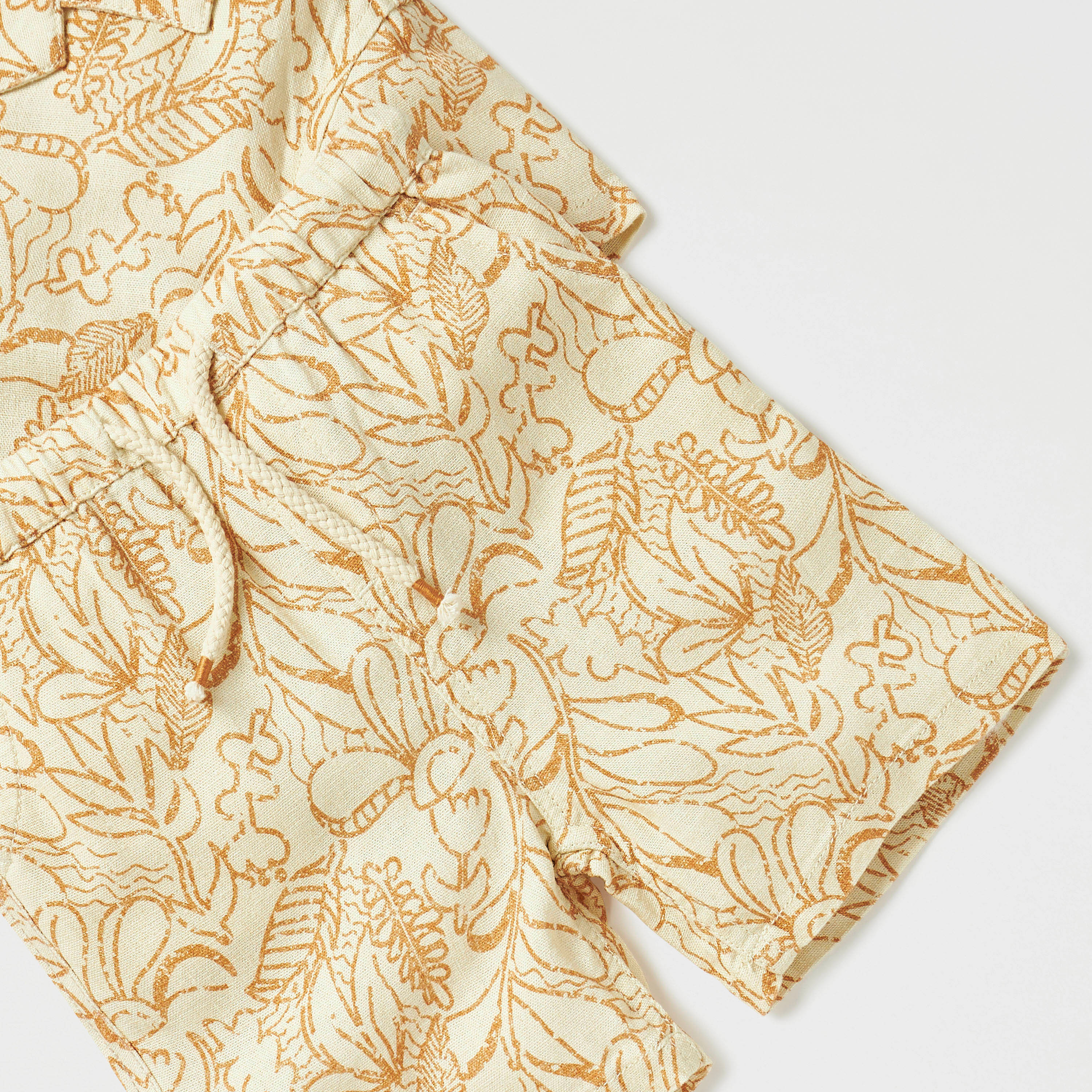 Giggles All-Over Floral Print Shirt and Shorts Set-baby-boys-clothing-setsandcoords-image-5