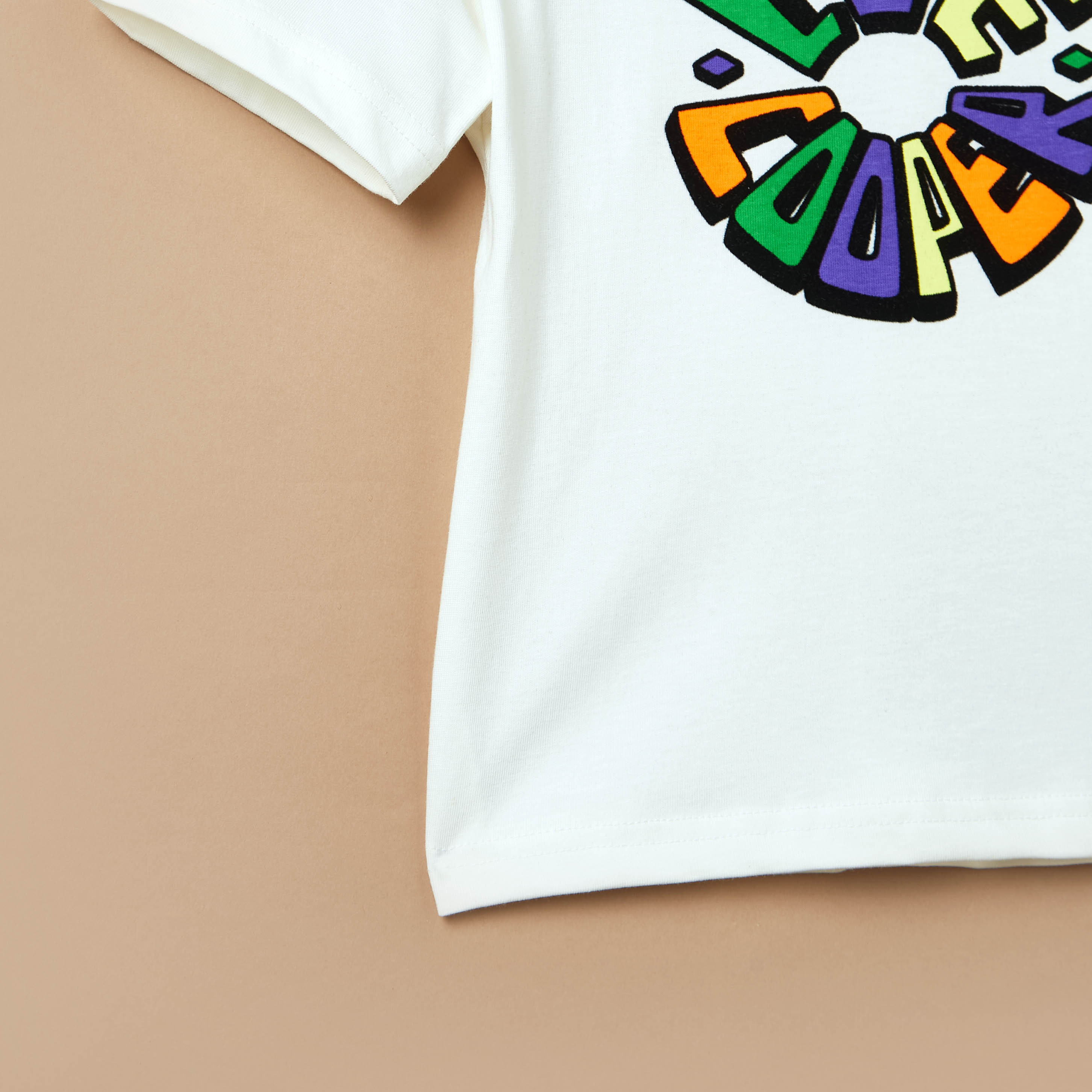 Lee Cooper Graphic Print T-shirt with Short Sleeves and Round Neck-boys-clothing-tshirtsandpolos-image-4