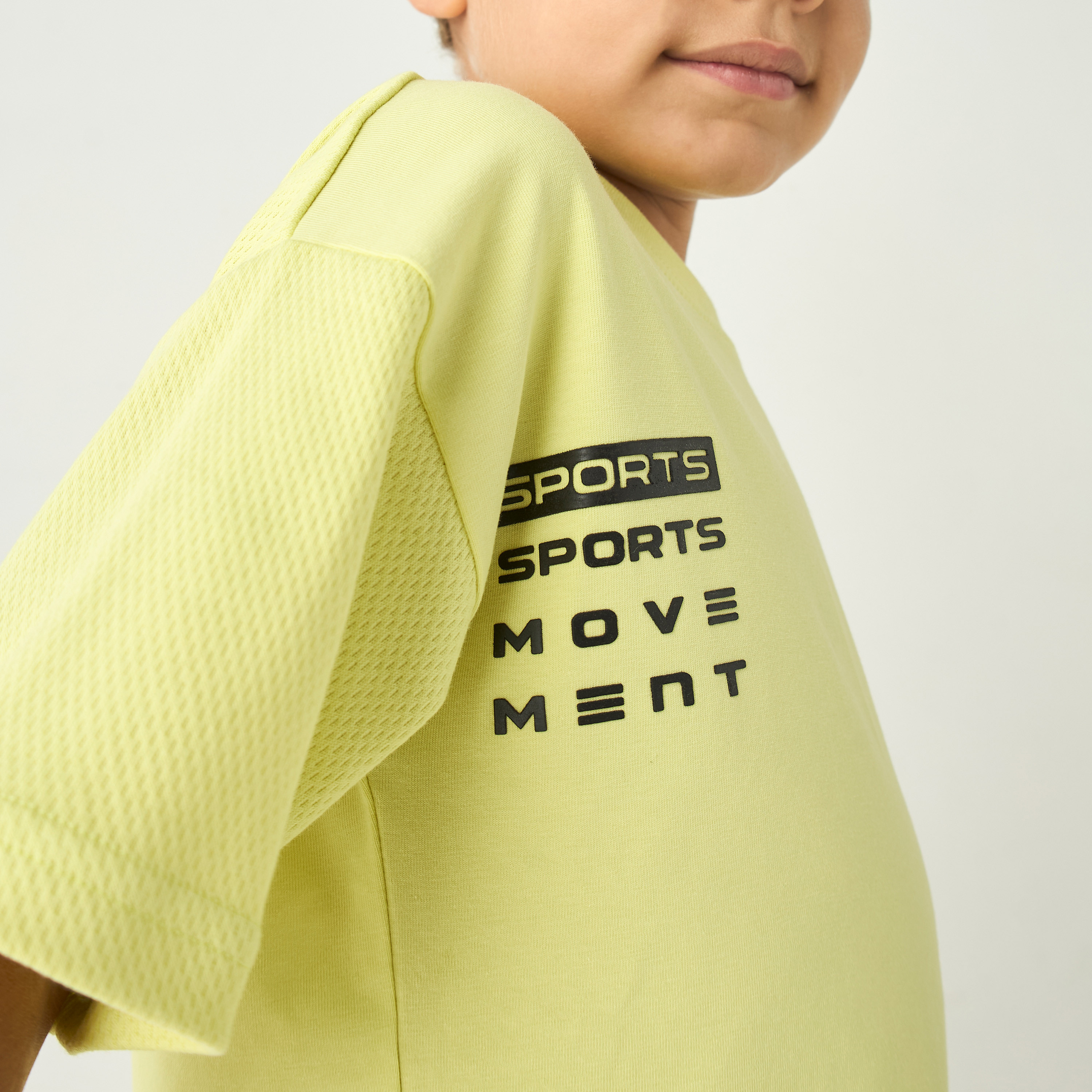 Kappa Printed T-shirt with Round Neck and Short Sleeves-sports-boys-clothing-tops-image-4